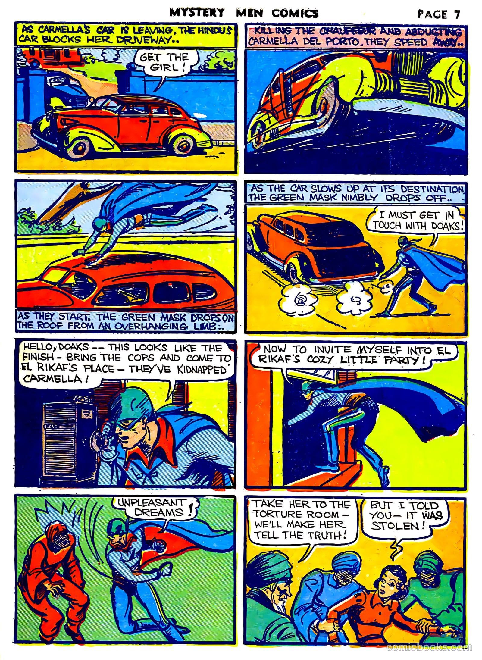 Mystery Men Comics #6 (1940) — page 9 of 68