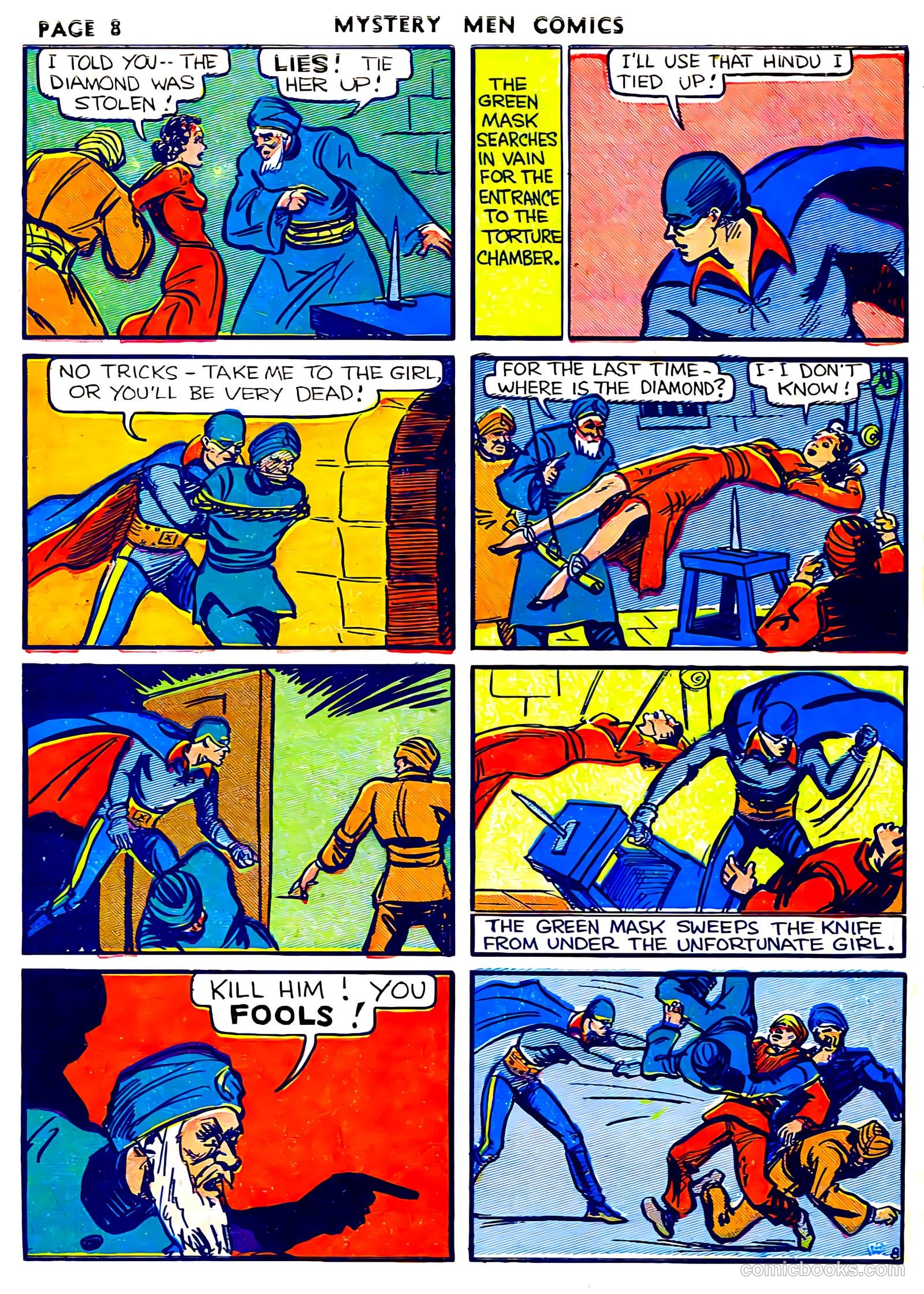 Mystery Men Comics #6 (1940) — page 10 of 68