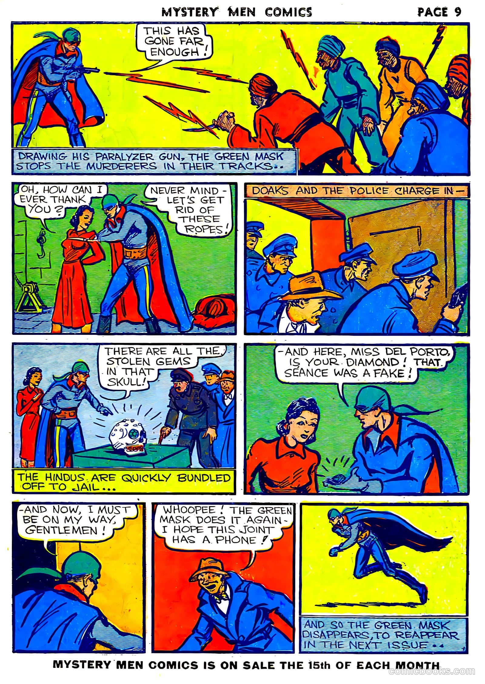 Mystery Men Comics #6 (1940) — page 11 of 68