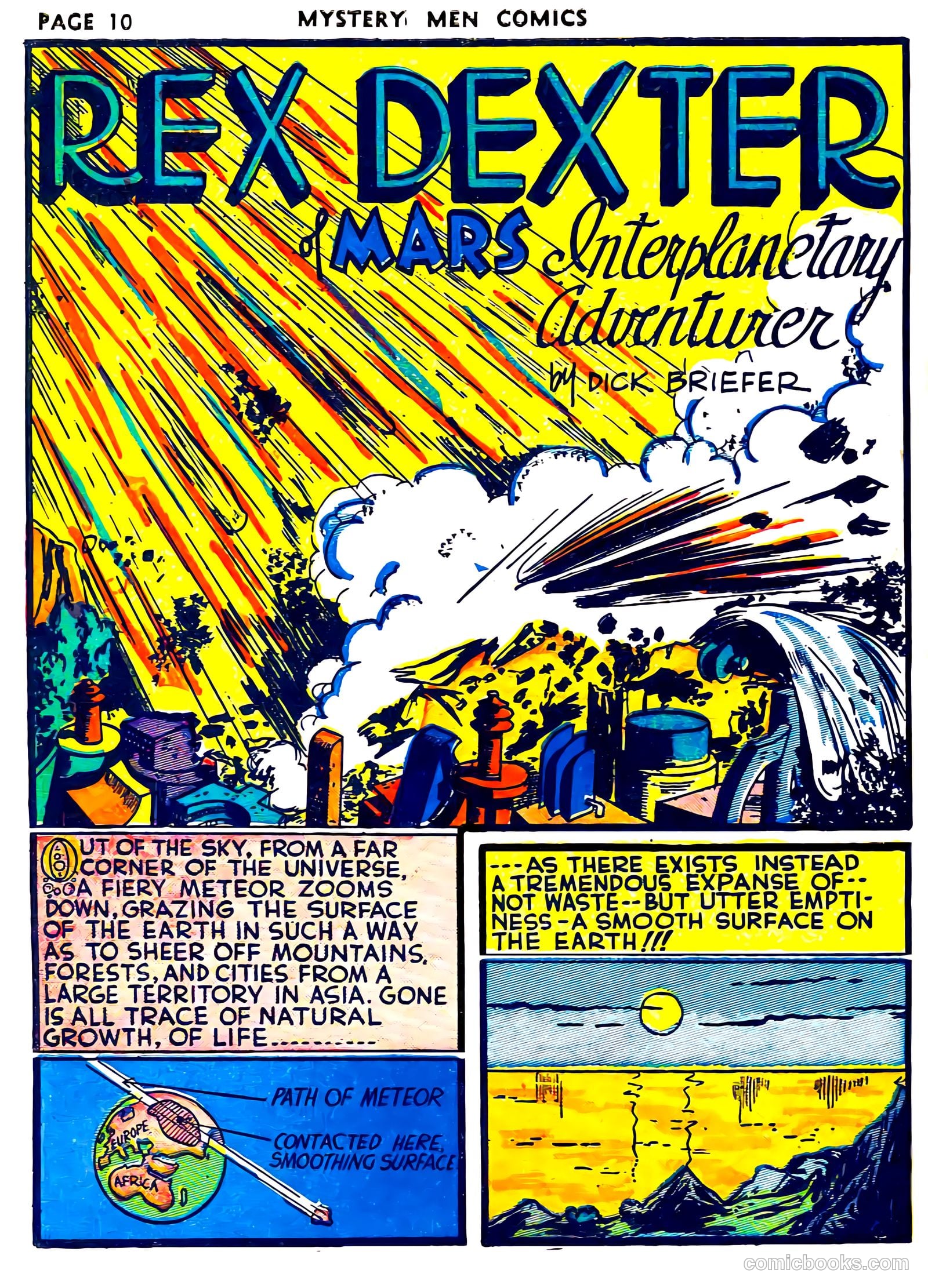Mystery Men Comics #6 (1940) — page 12 of 68