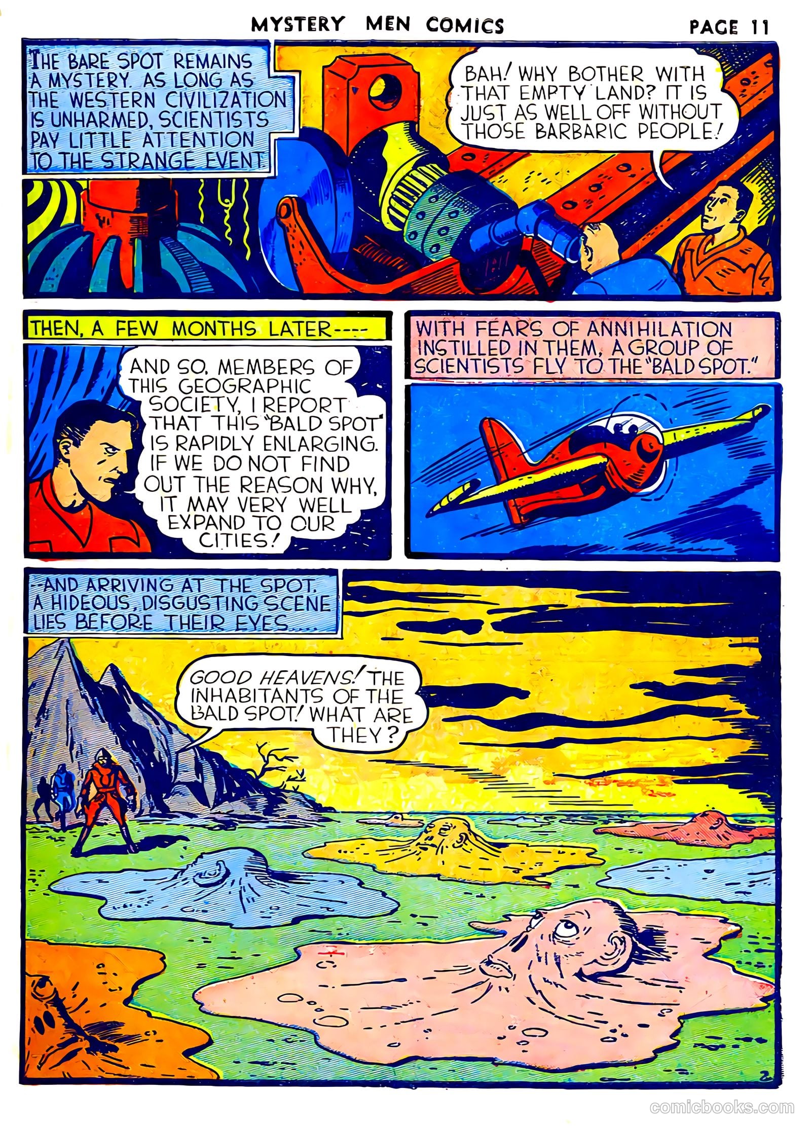 Mystery Men Comics #6 (1940) — page 13 of 68