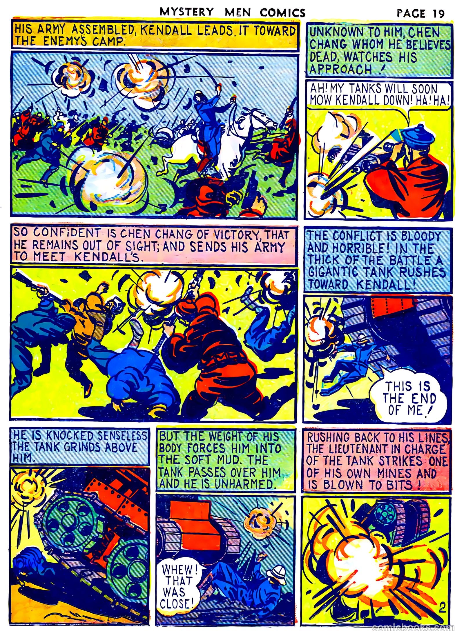 Mystery Men Comics #6 (1940) — page 21 of 68