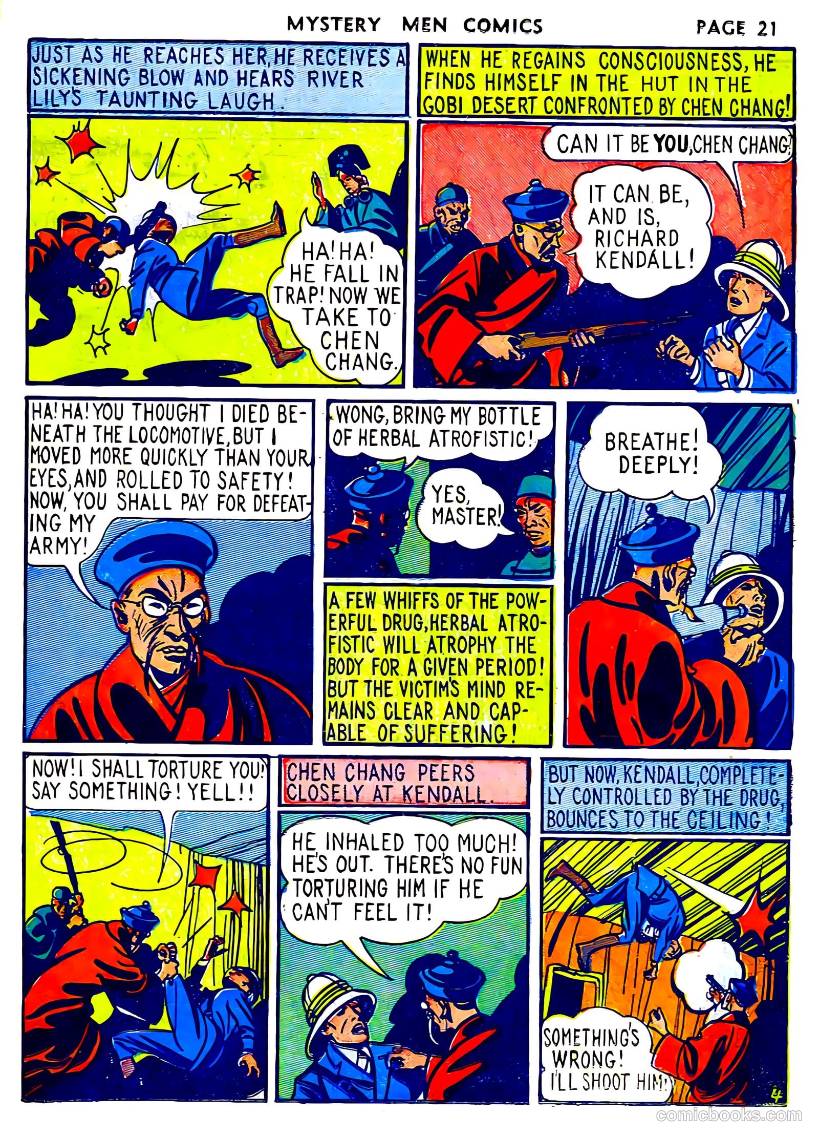 Mystery Men Comics #6 (1940) — page 23 of 68