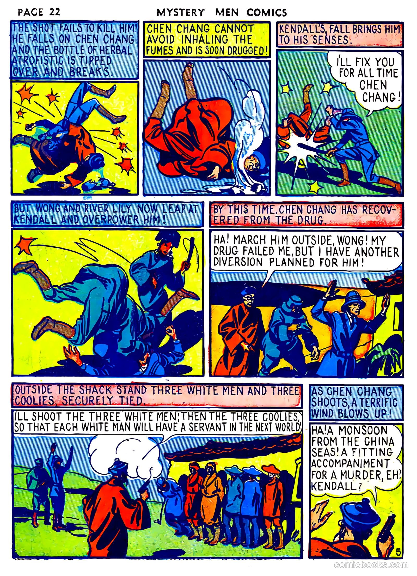 Mystery Men Comics #6 (1940) — page 24 of 68