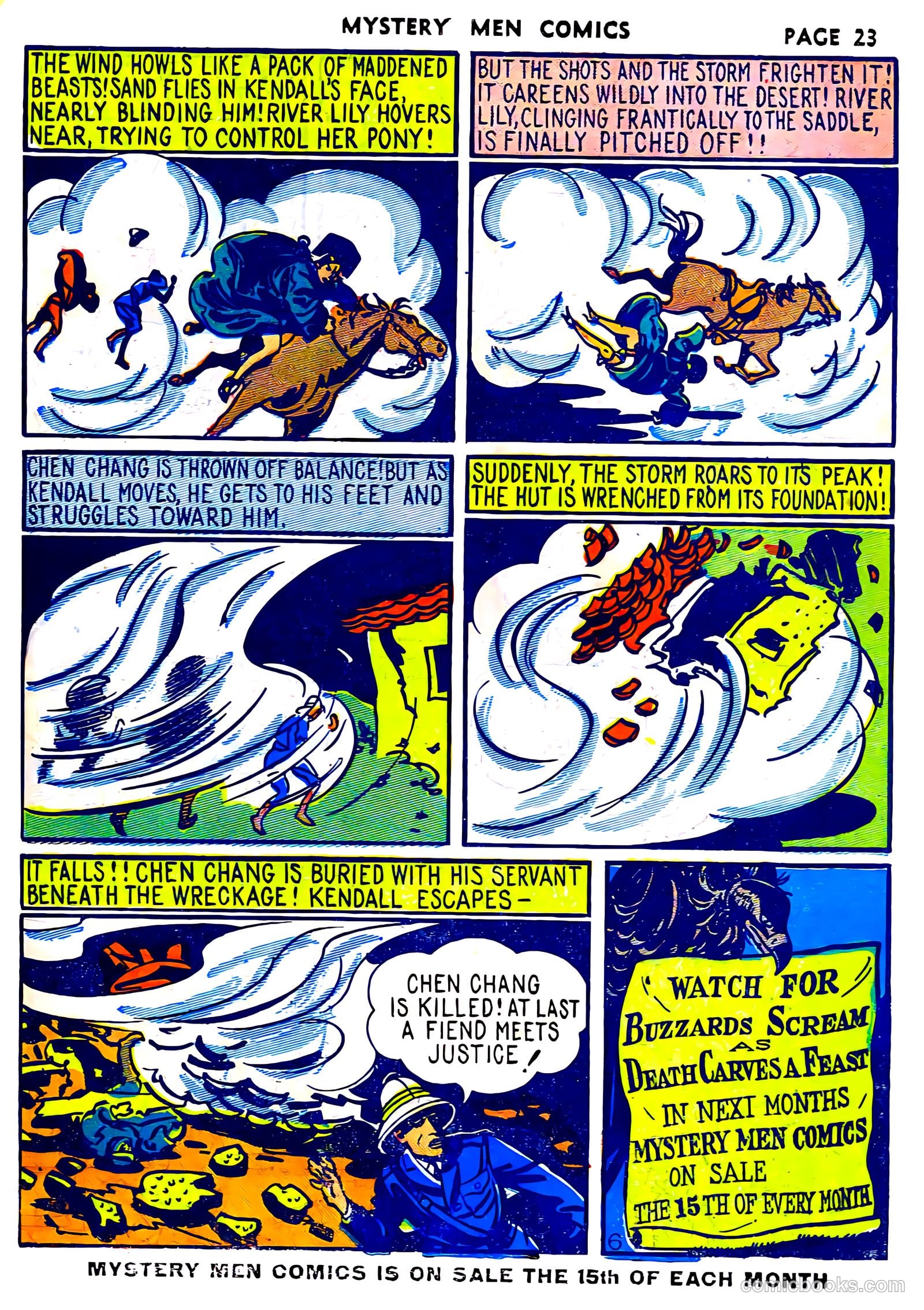 Mystery Men Comics #6 (1940) — page 25 of 68