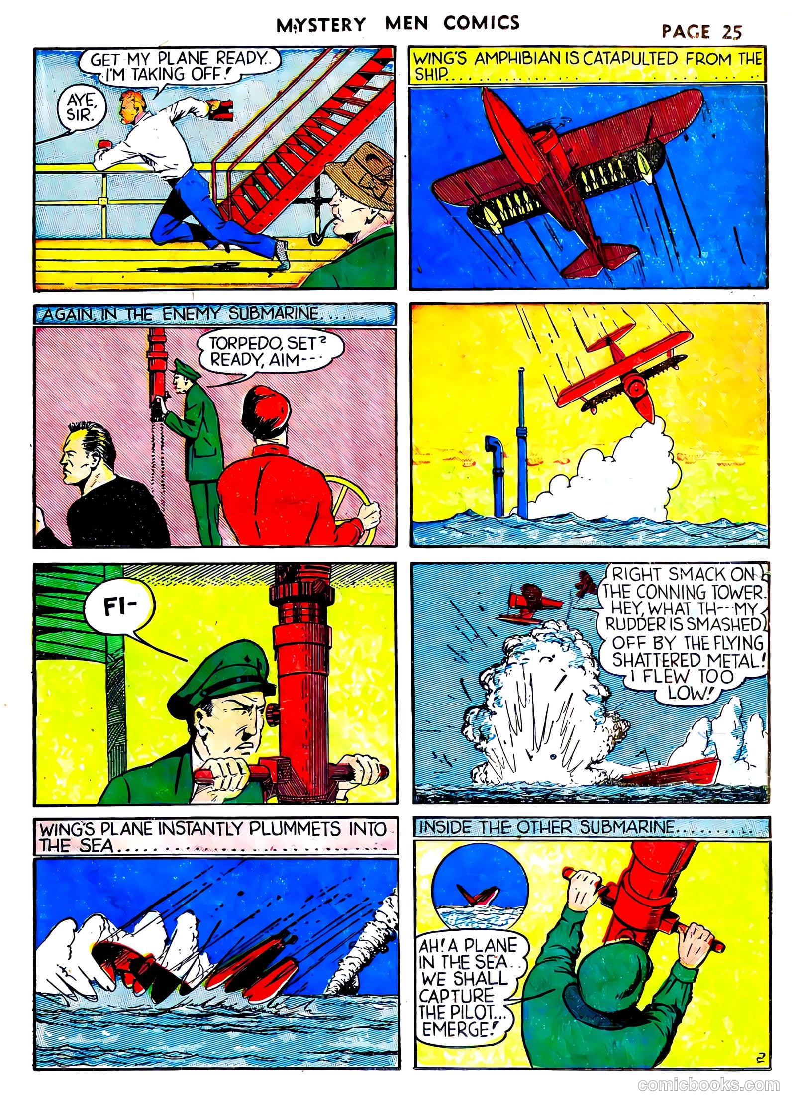 Mystery Men Comics #6 (1940) — page 27 of 68