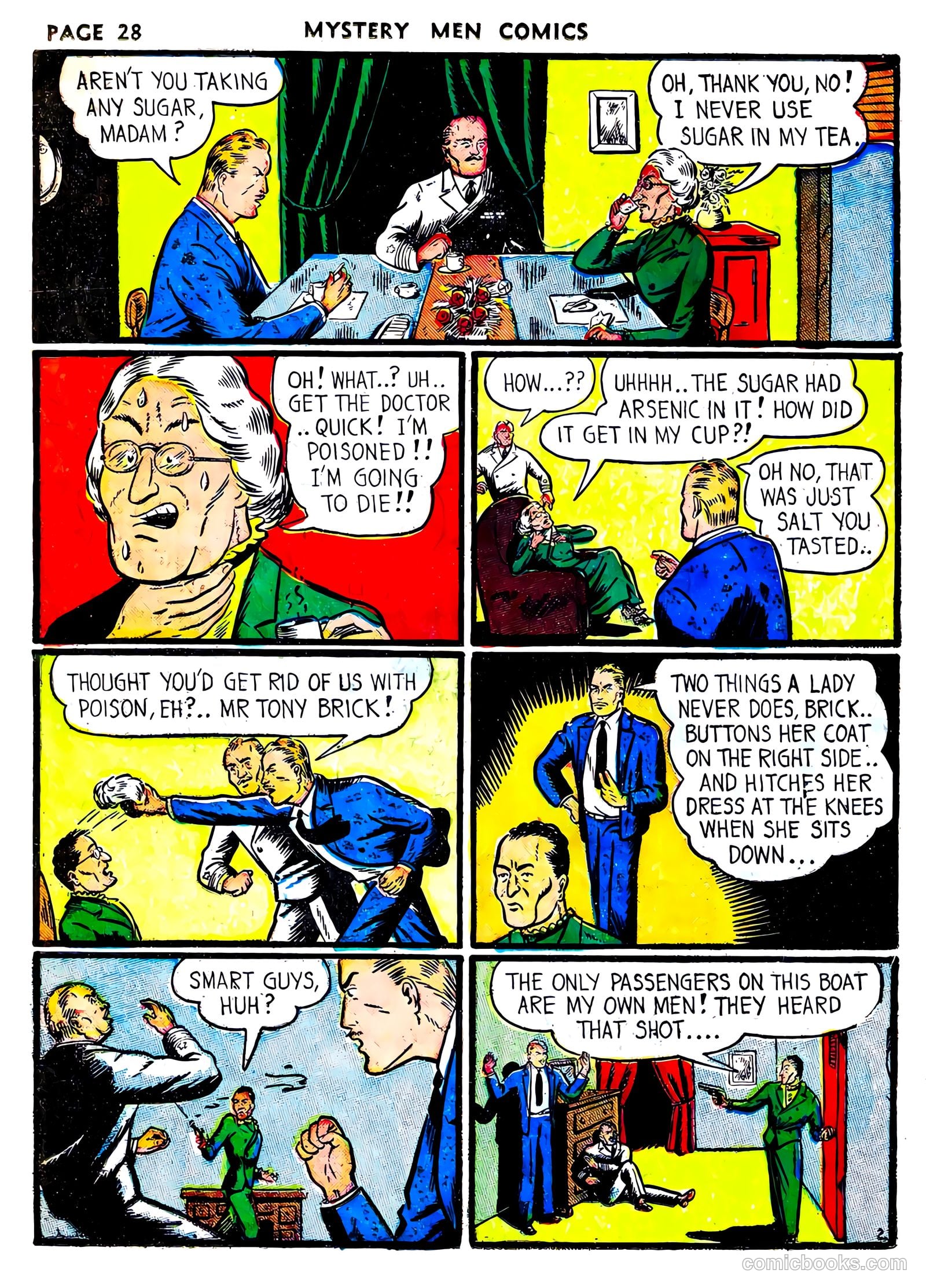 Mystery Men Comics #6 (1940) — page 30 of 68