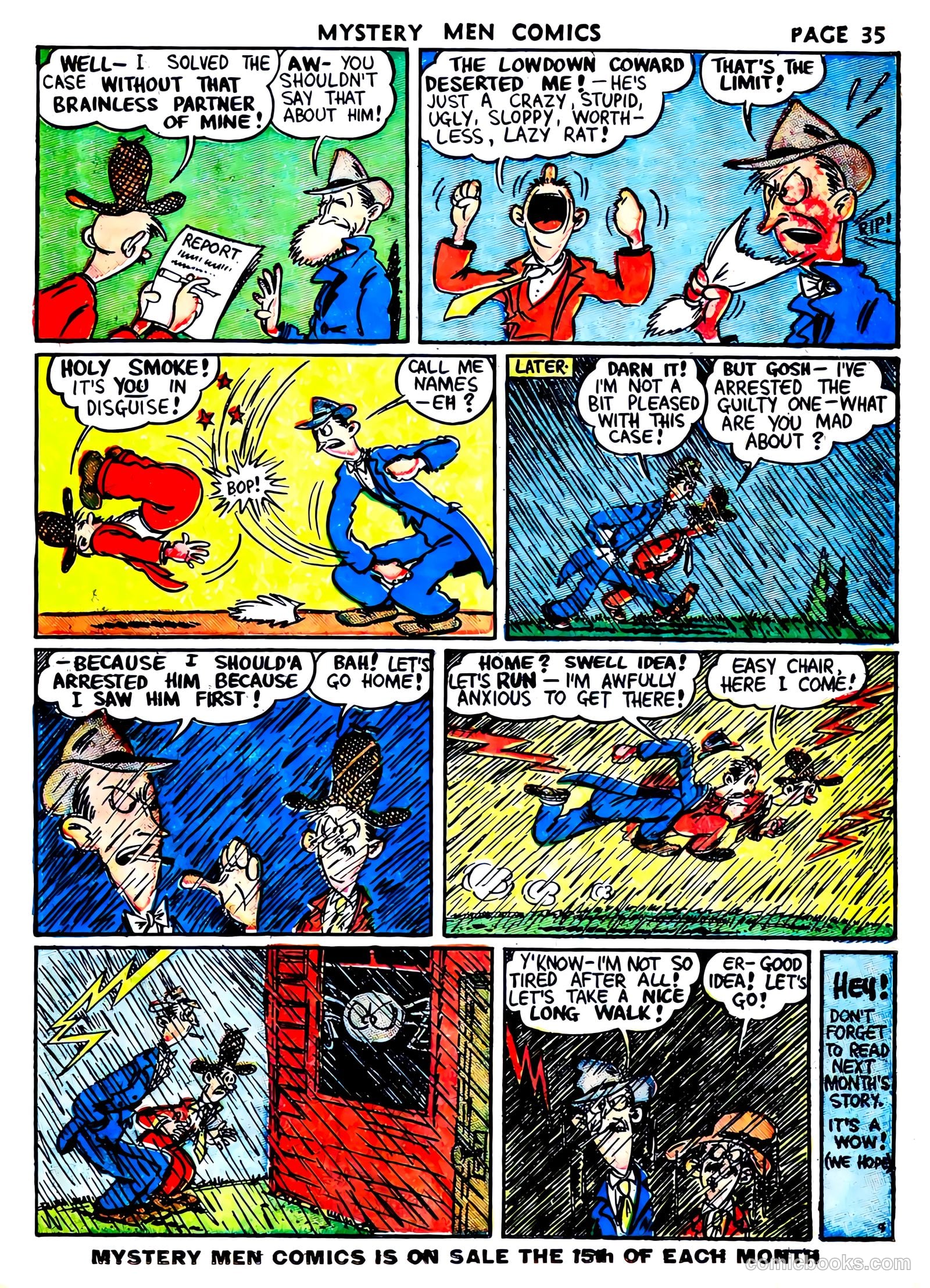 Mystery Men Comics #6 (1940) — page 37 of 68