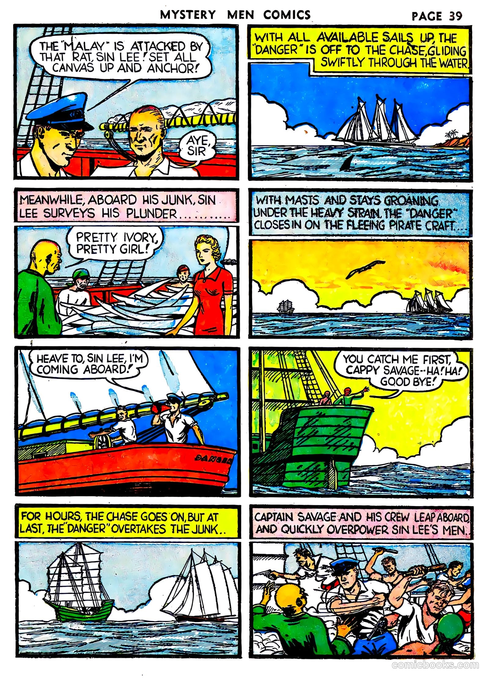 Mystery Men Comics #6 (1940) — page 41 of 68