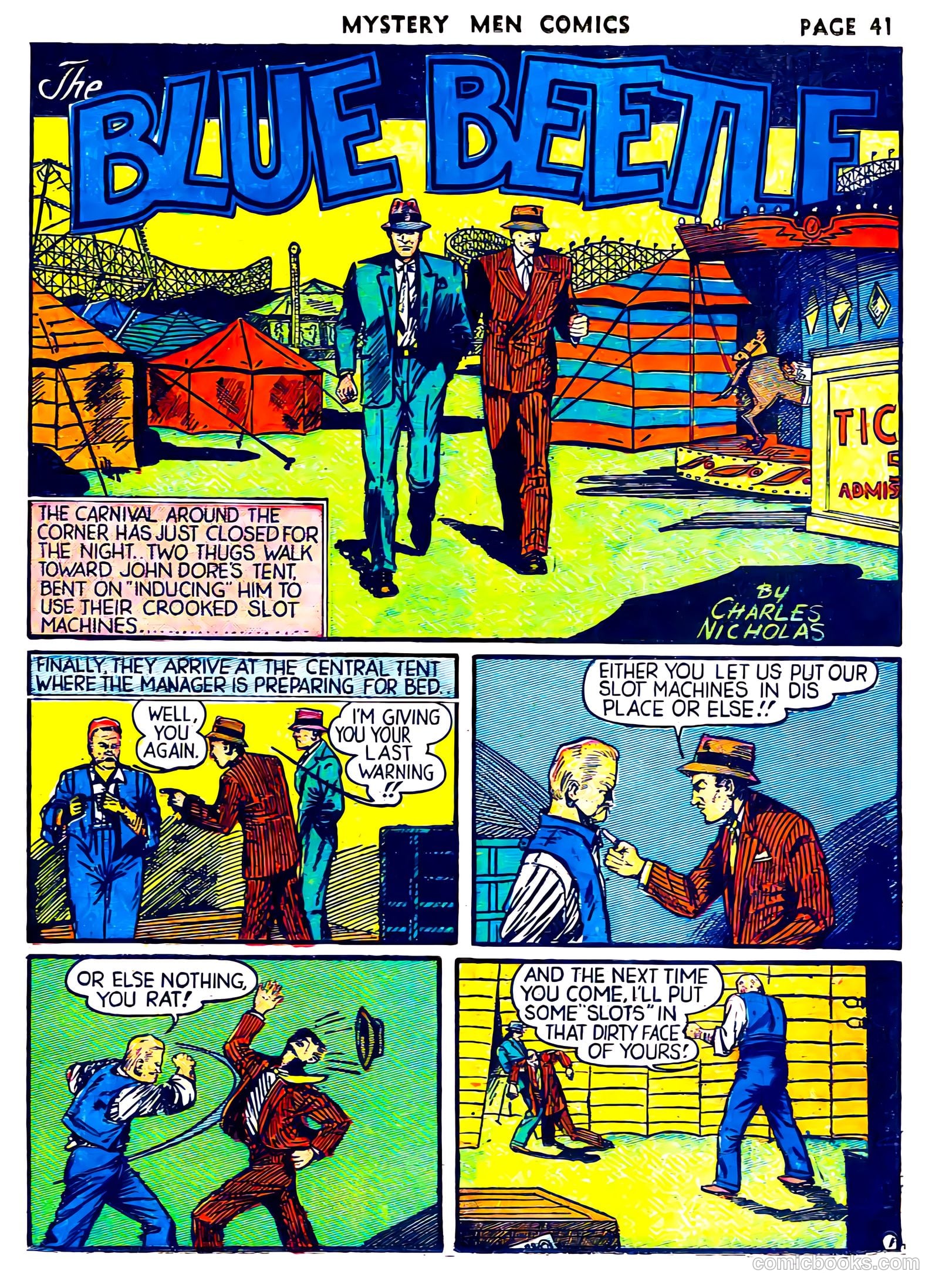 Mystery Men Comics #6 (1940) — page 43 of 68