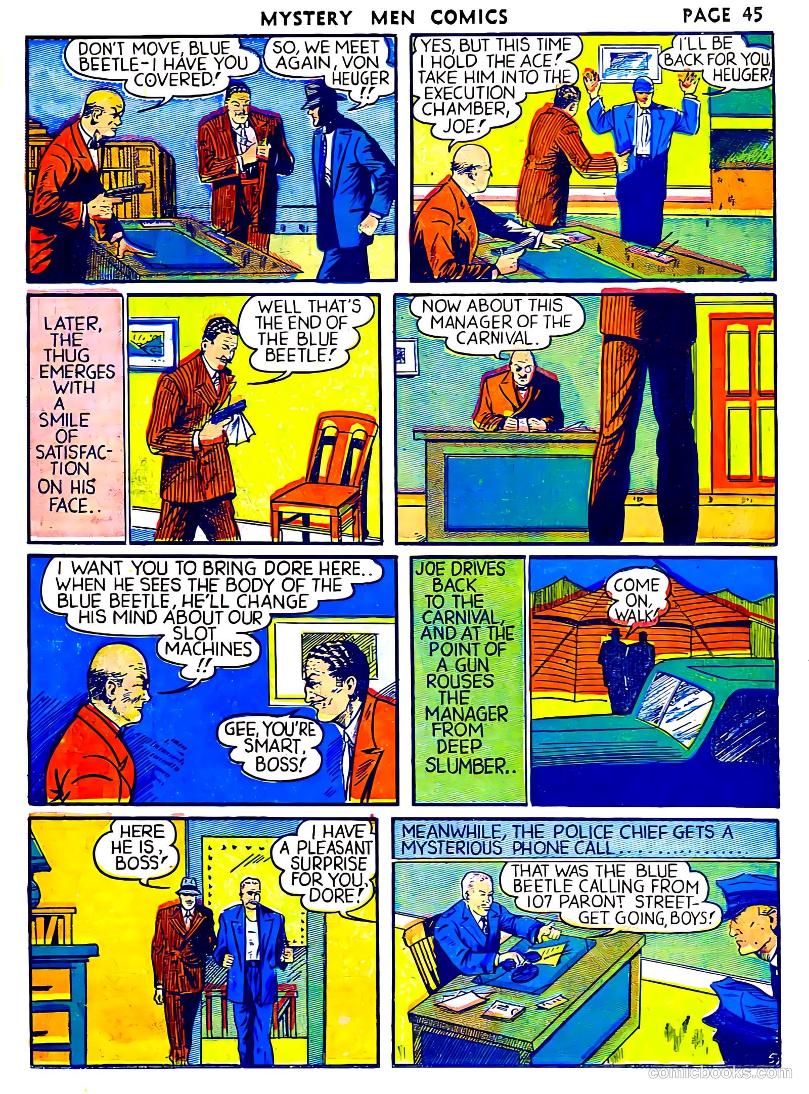Mystery Men Comics #6 (1940) — page 47 of 68