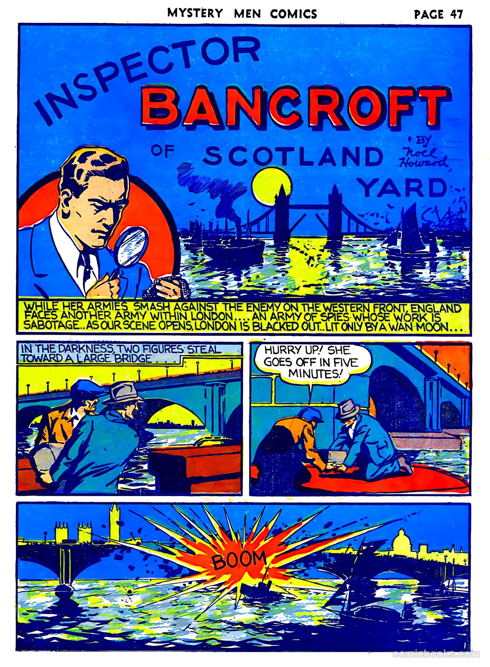 Mystery Men Comics #6 (1940) — page 49 of 68