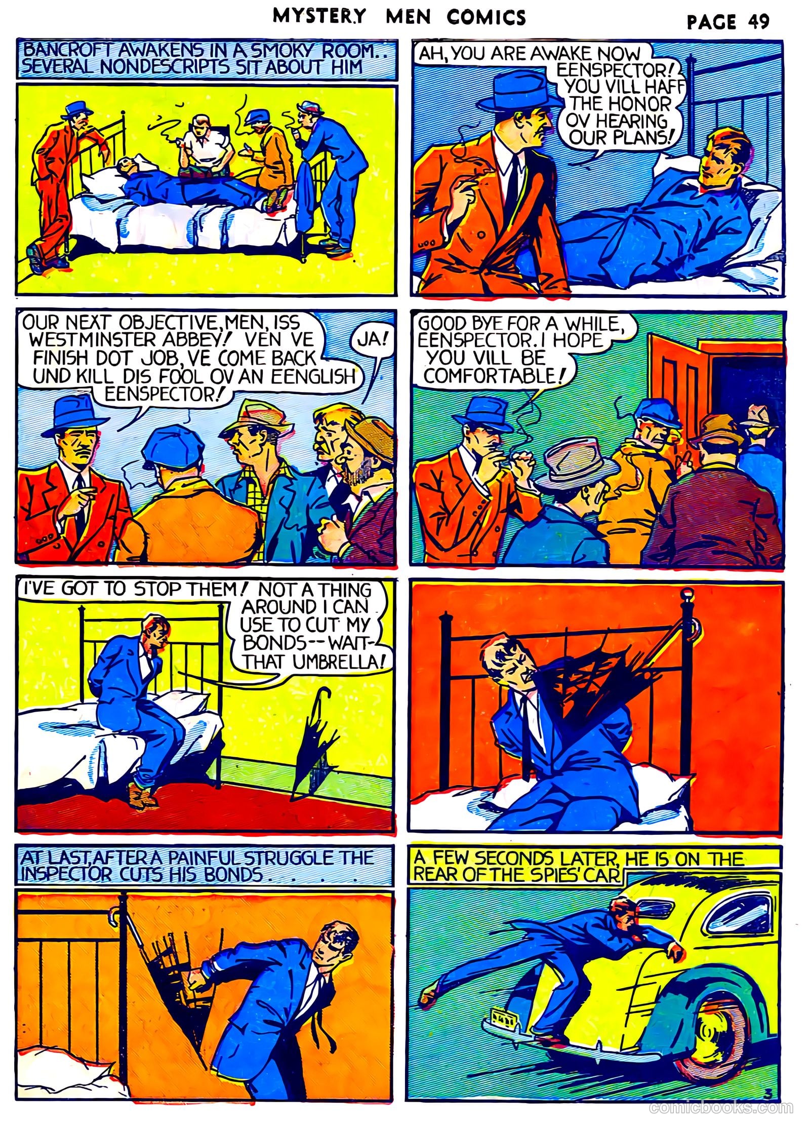 Mystery Men Comics #6 (1940) — page 51 of 68