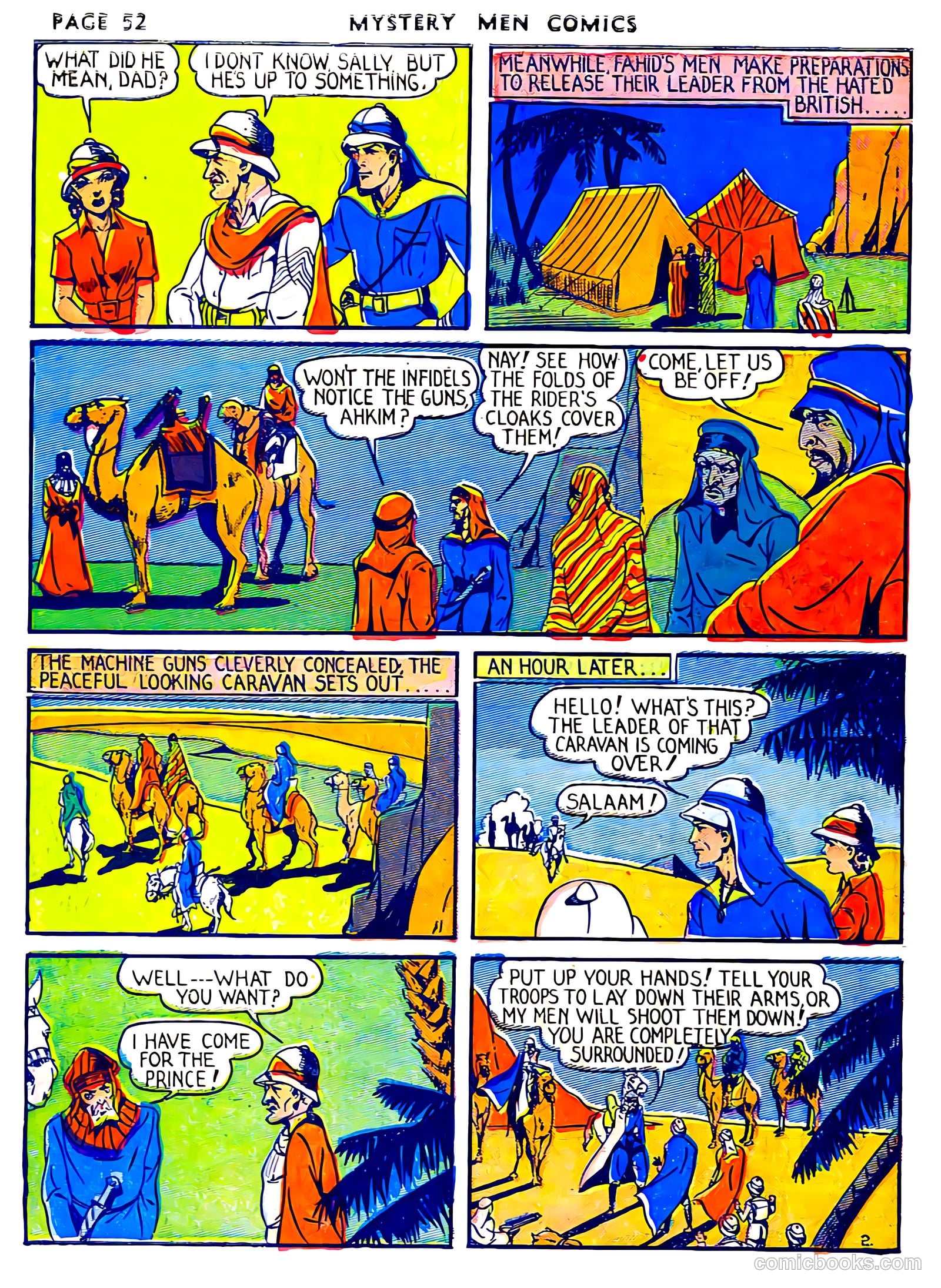 Mystery Men Comics #6 (1940) — page 54 of 68