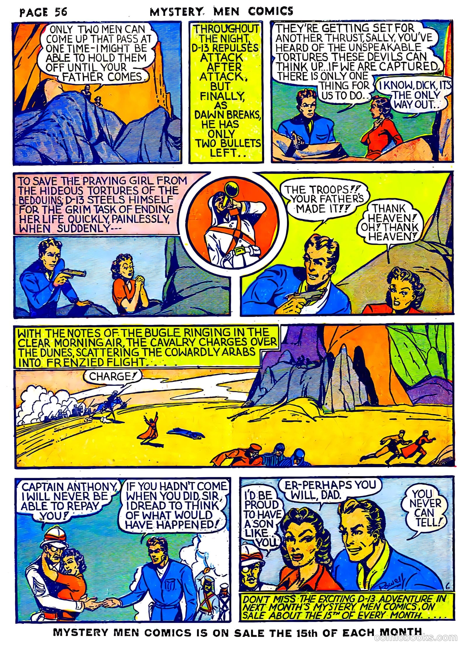 Mystery Men Comics #6 (1940) — page 58 of 68