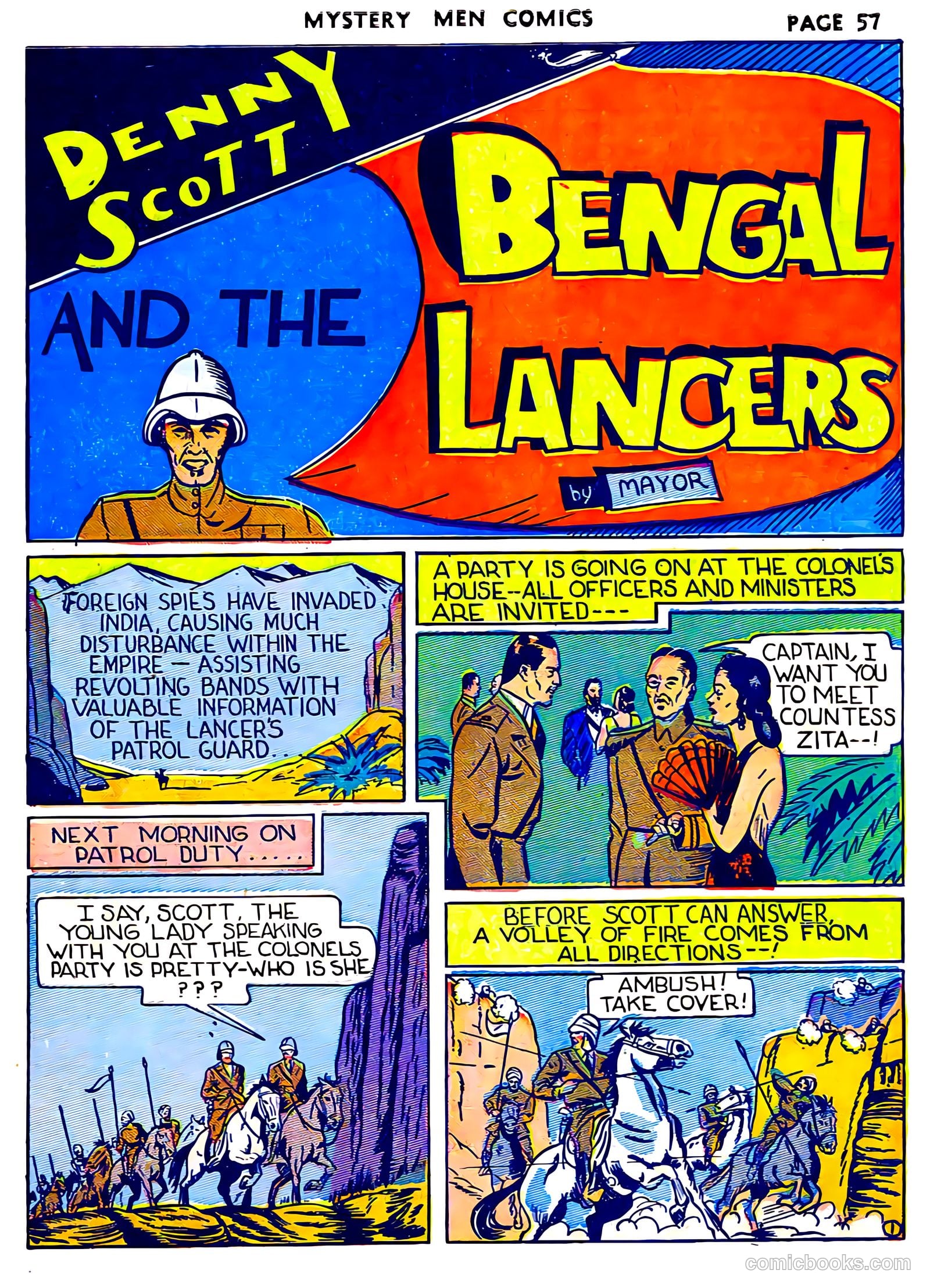 Mystery Men Comics #6 (1940) — page 59 of 68