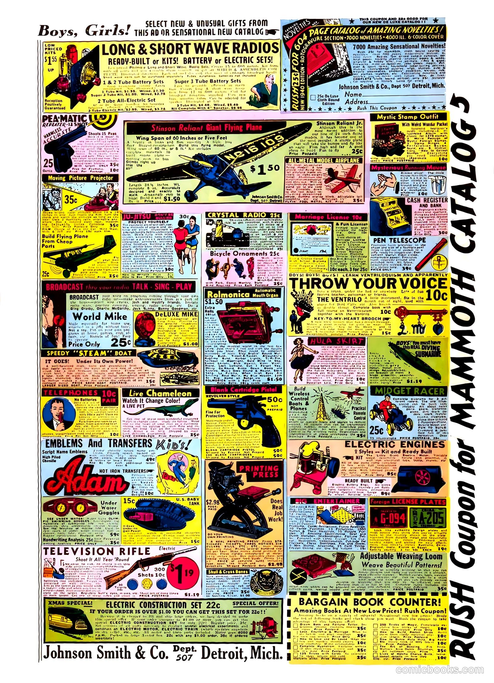 Mystery Men Comics #6 (1940) — page 68 of 68