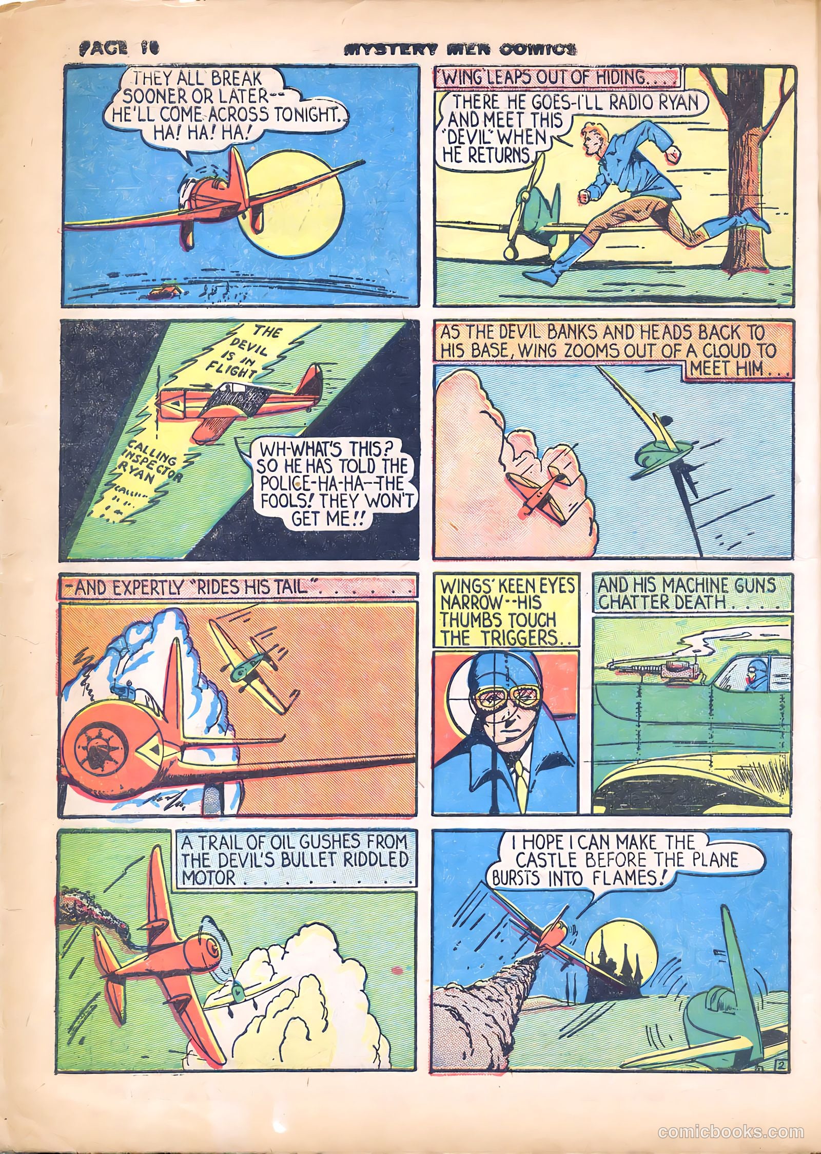 Mystery Men Comics #7 (1940) — page 12 of 68