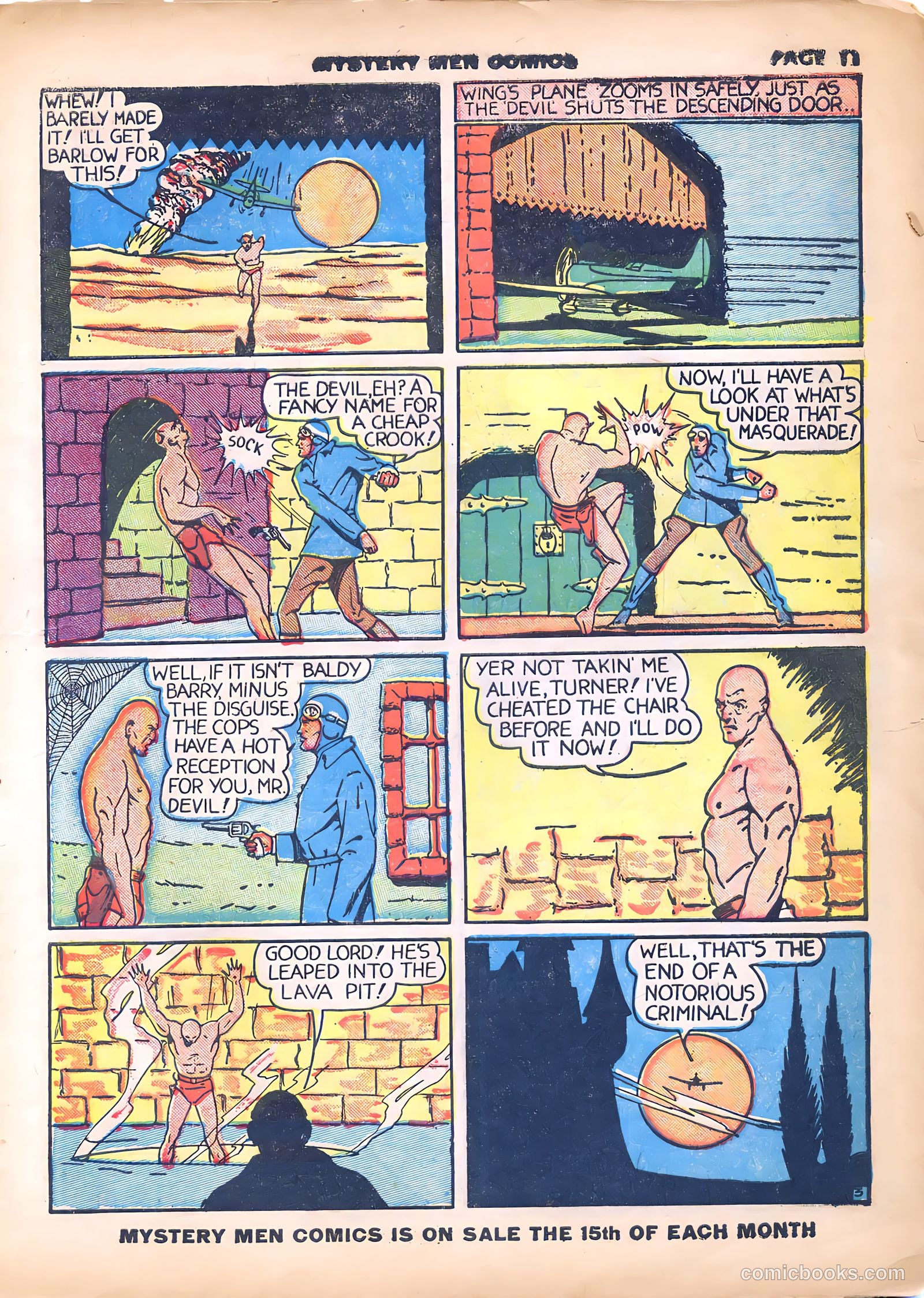 Mystery Men Comics #7 (1940) — page 13 of 68