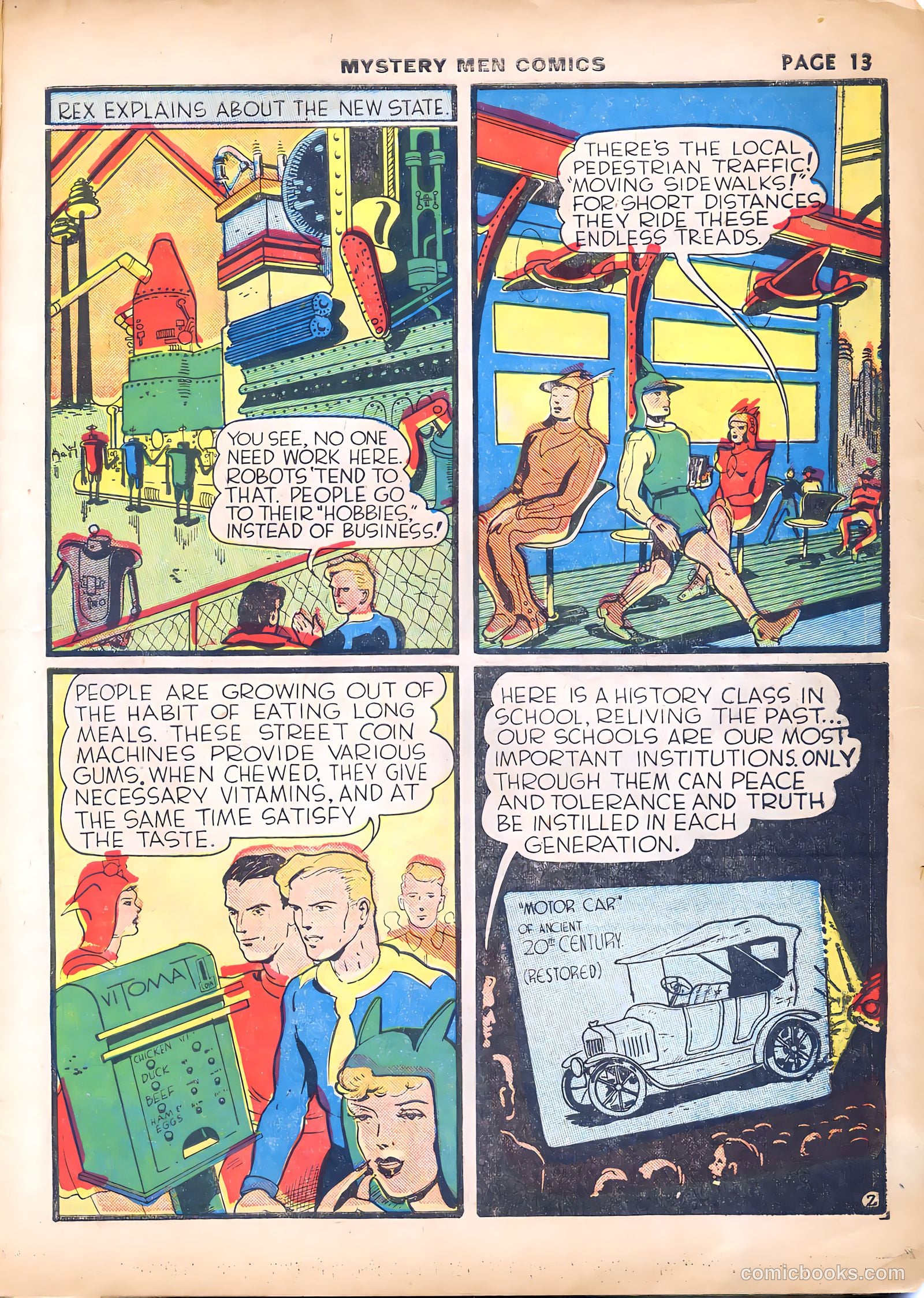 Mystery Men Comics #7 (1940) — page 15 of 68