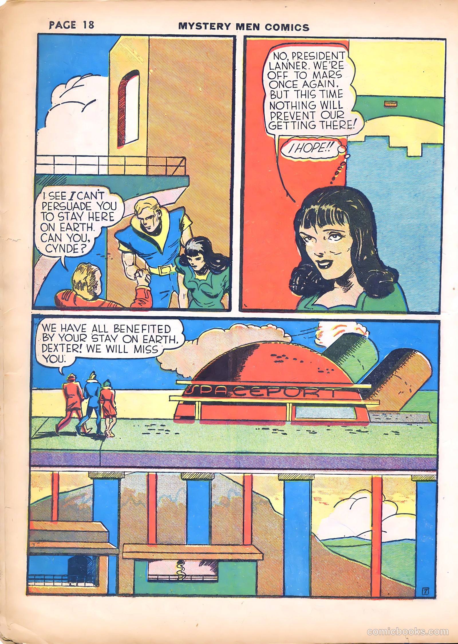 Mystery Men Comics #7 (1940) — page 20 of 68