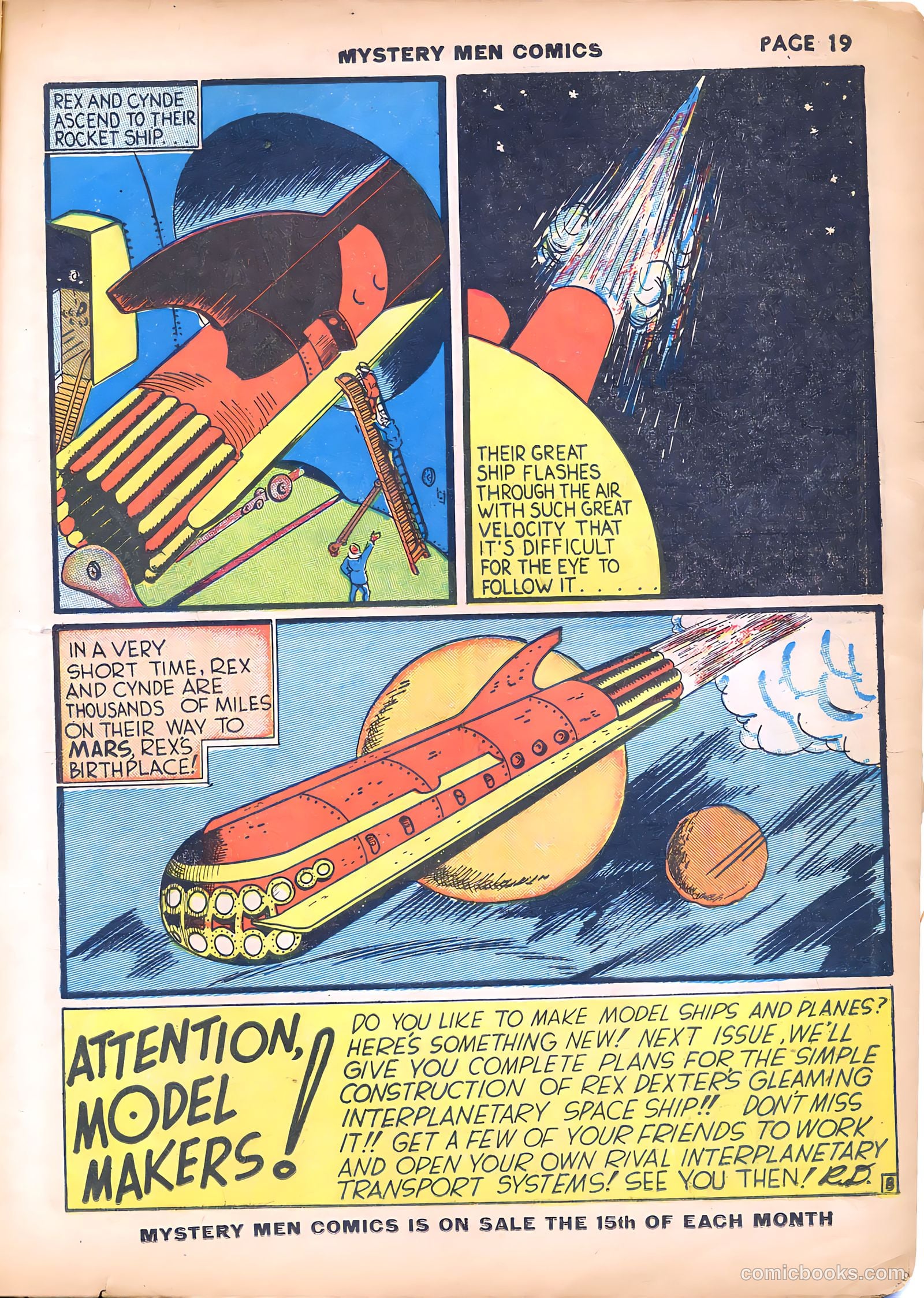 Mystery Men Comics #7 (1940) — page 21 of 68