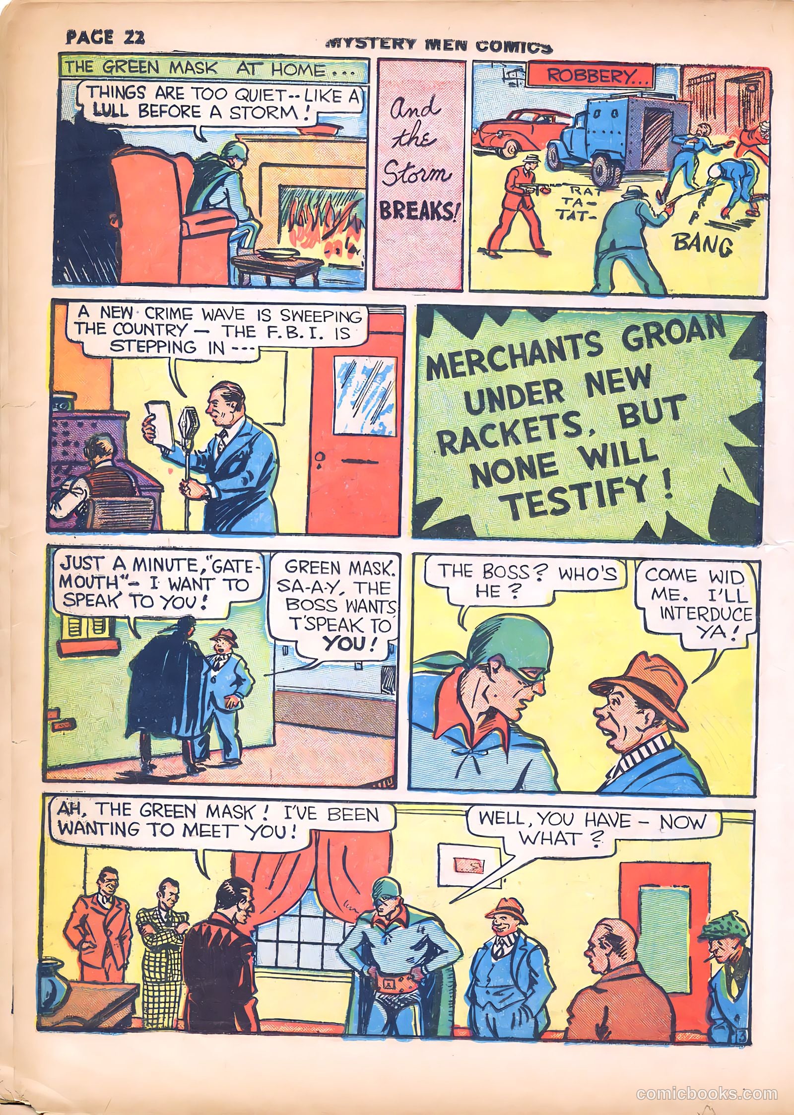 Mystery Men Comics #7 (1940) — page 24 of 68