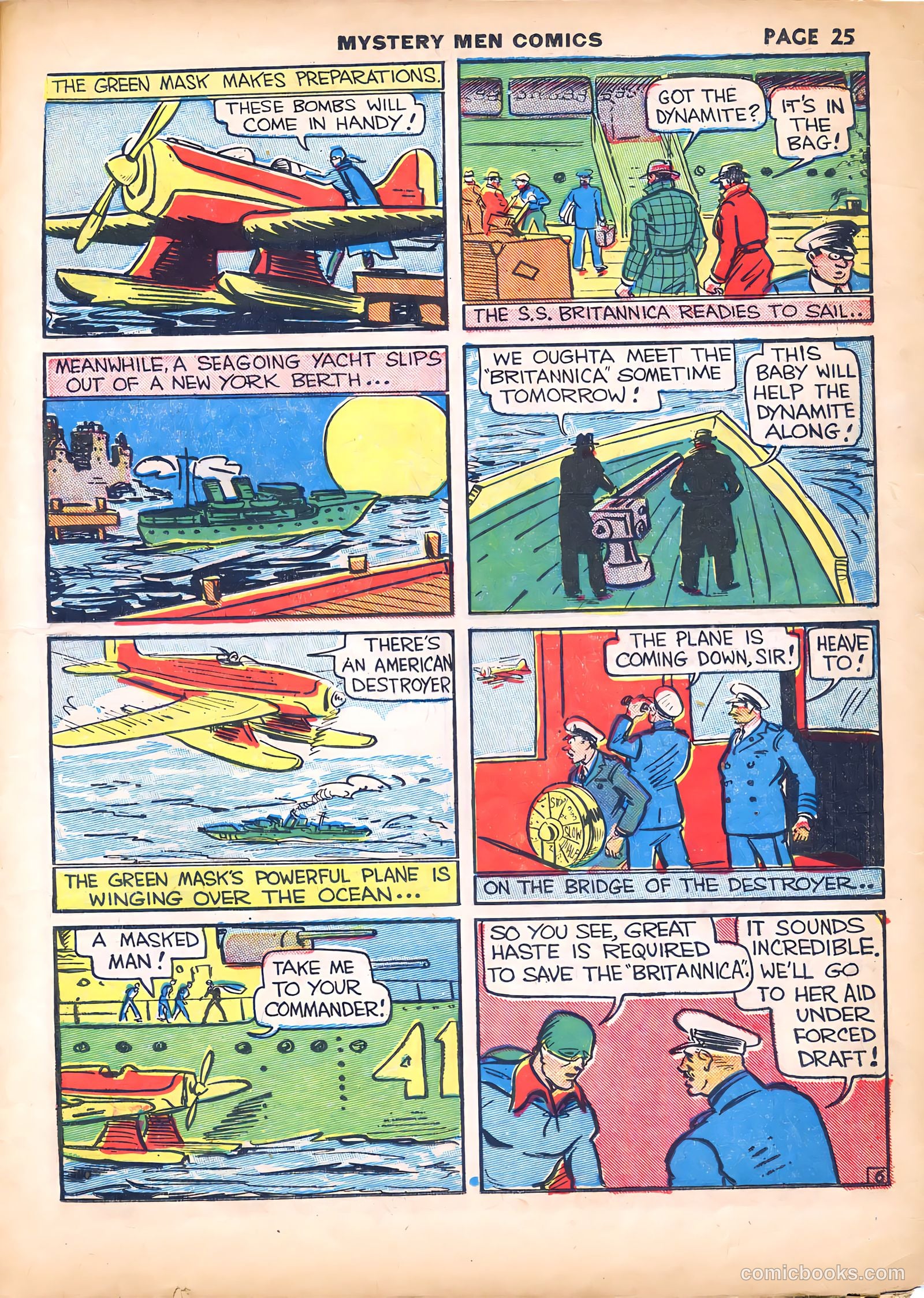Mystery Men Comics #7 (1940) — page 27 of 68