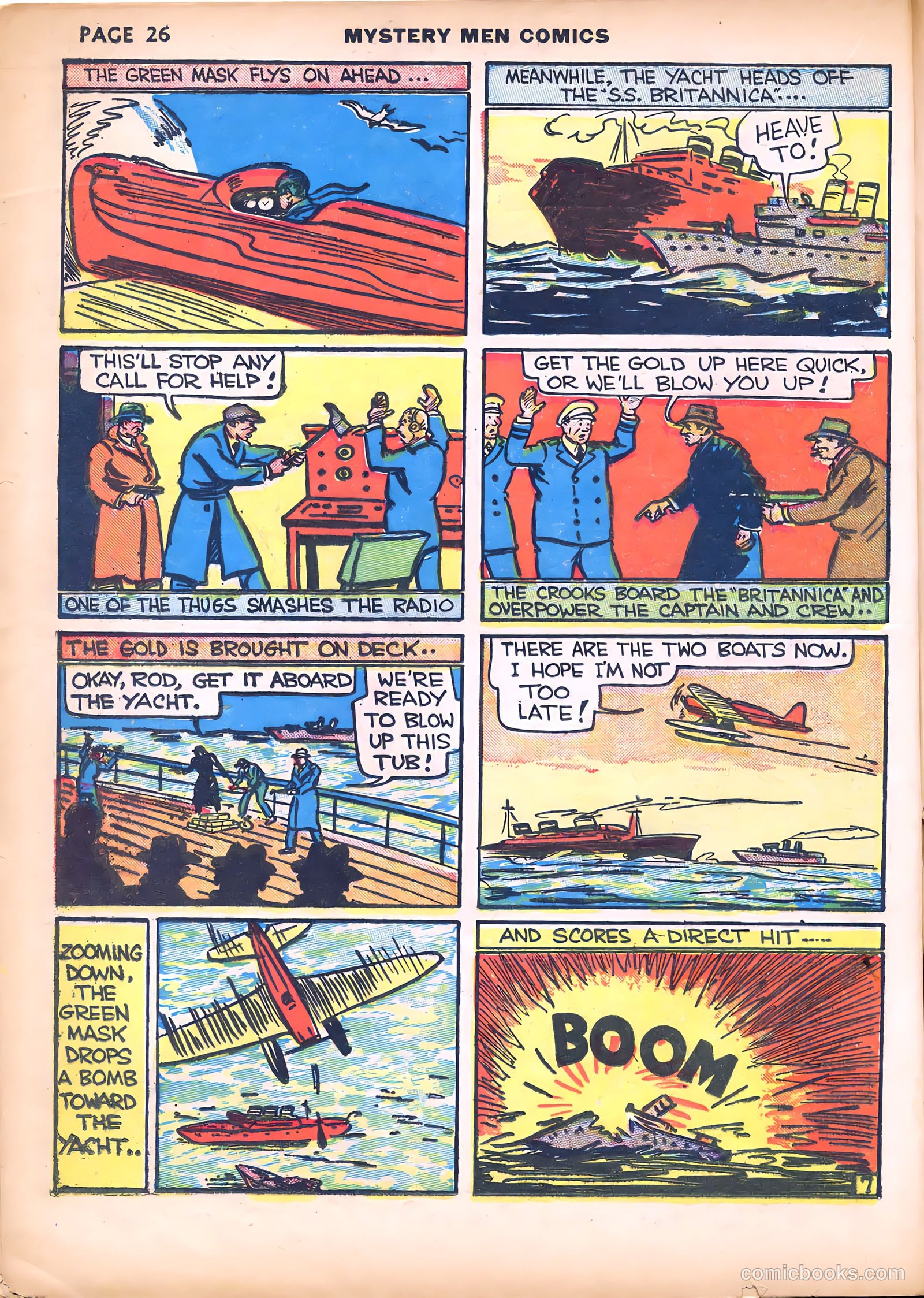 Mystery Men Comics #7 (1940) — page 28 of 68