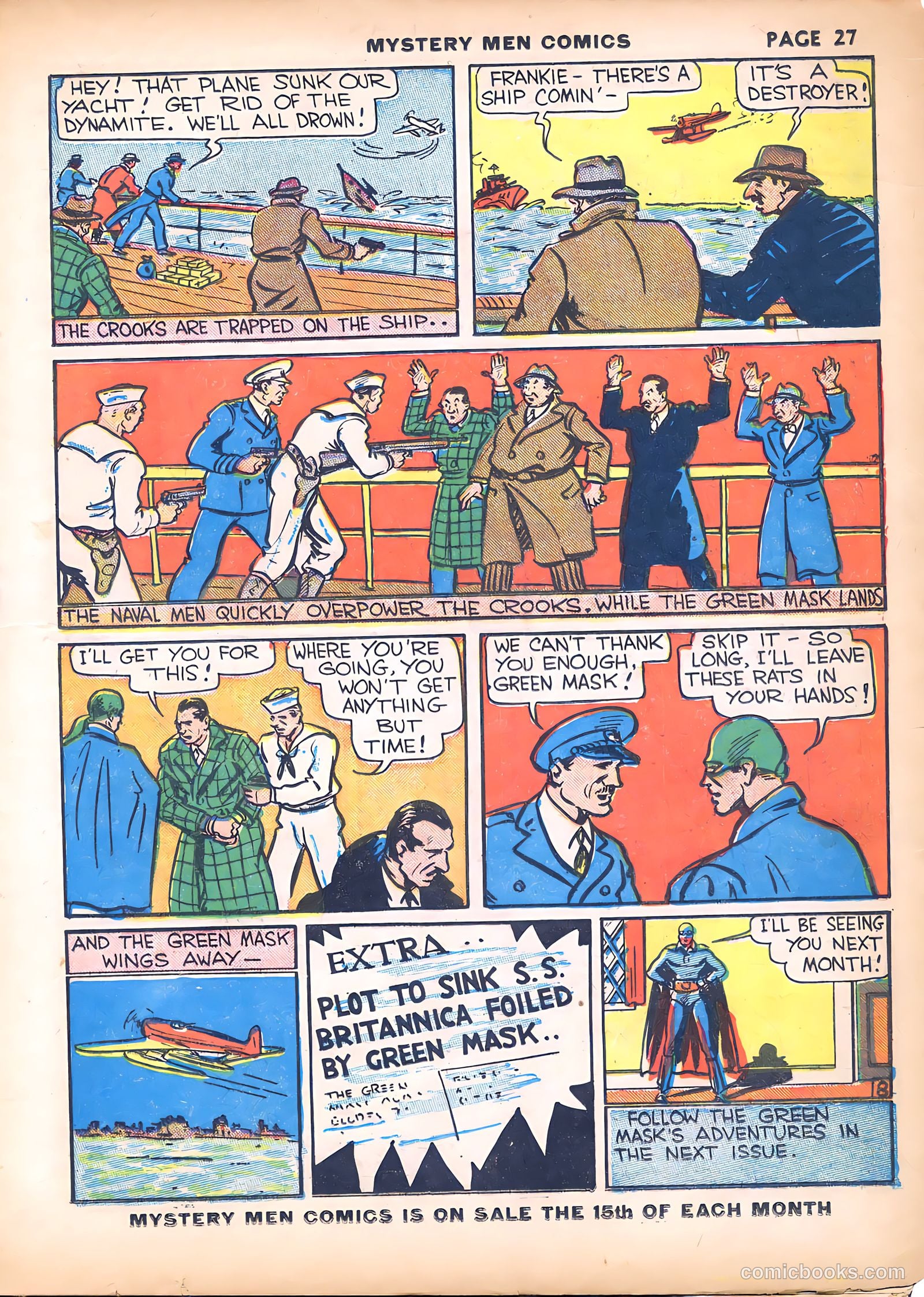 Mystery Men Comics #7 (1940) — page 29 of 68