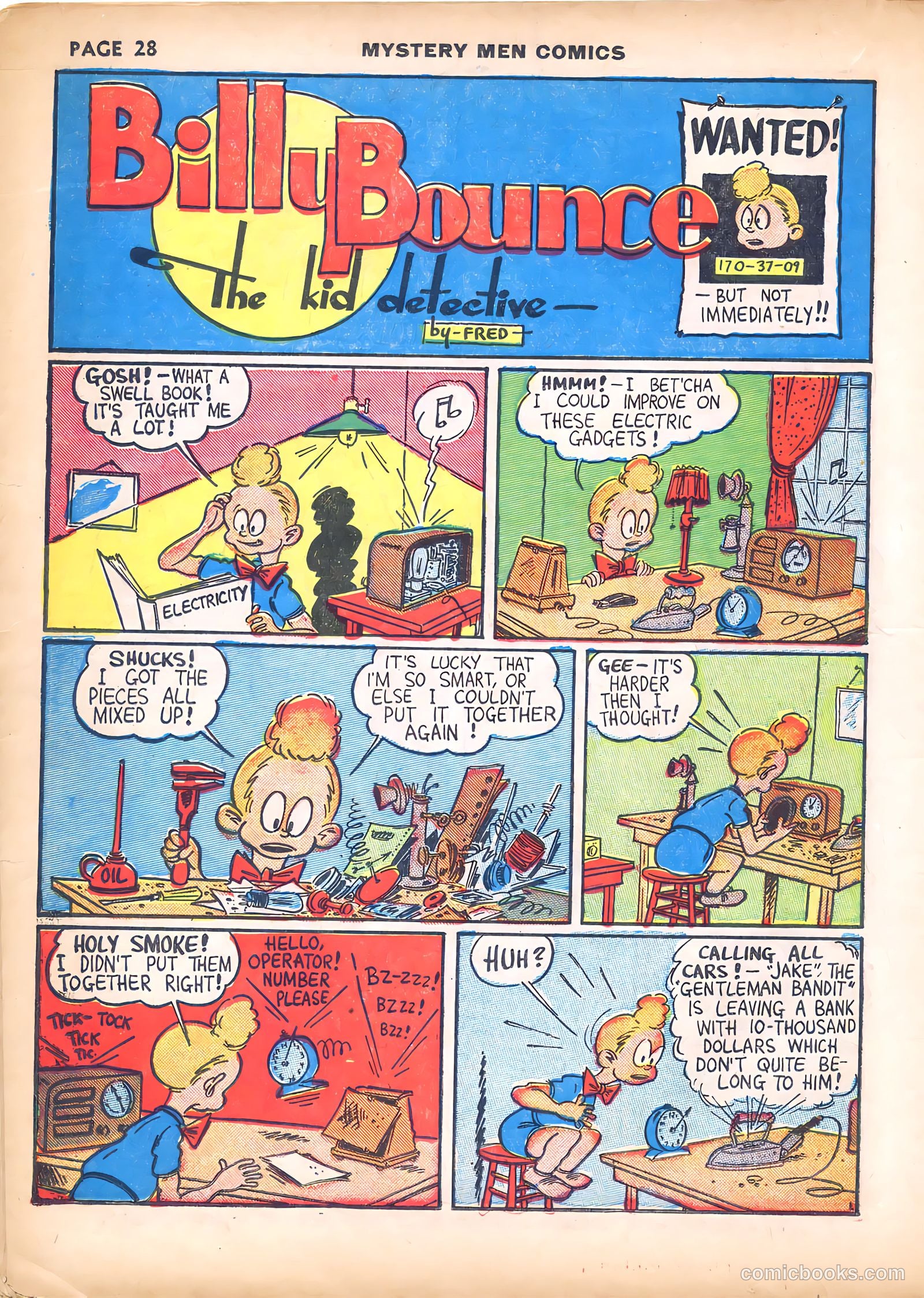 Mystery Men Comics #7 (1940) — page 30 of 68