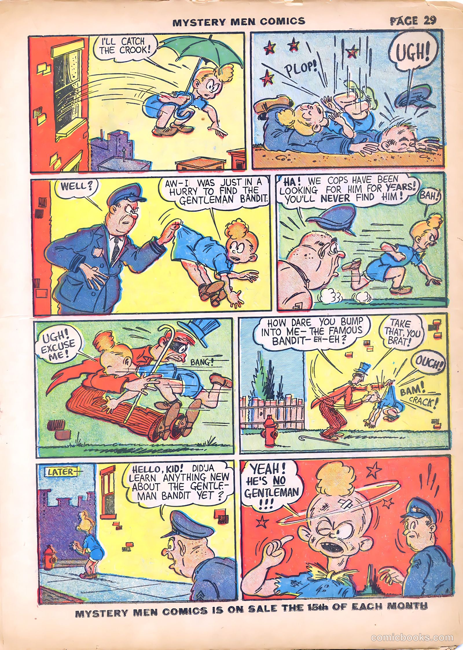 Mystery Men Comics #7 (1940) — page 31 of 68