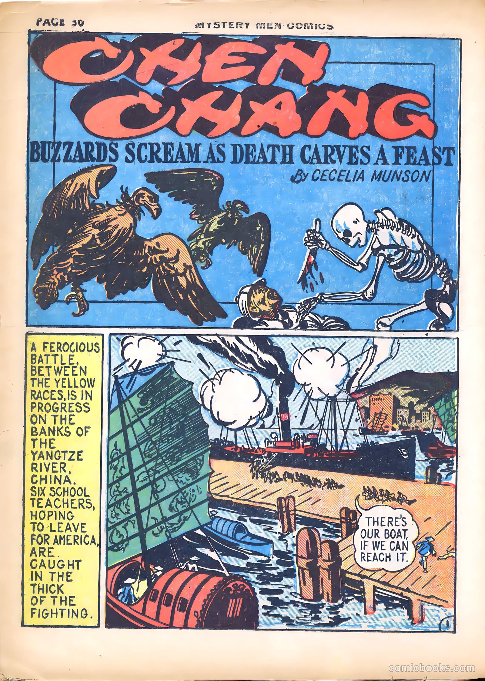 Mystery Men Comics #7 (1940) — page 32 of 68
