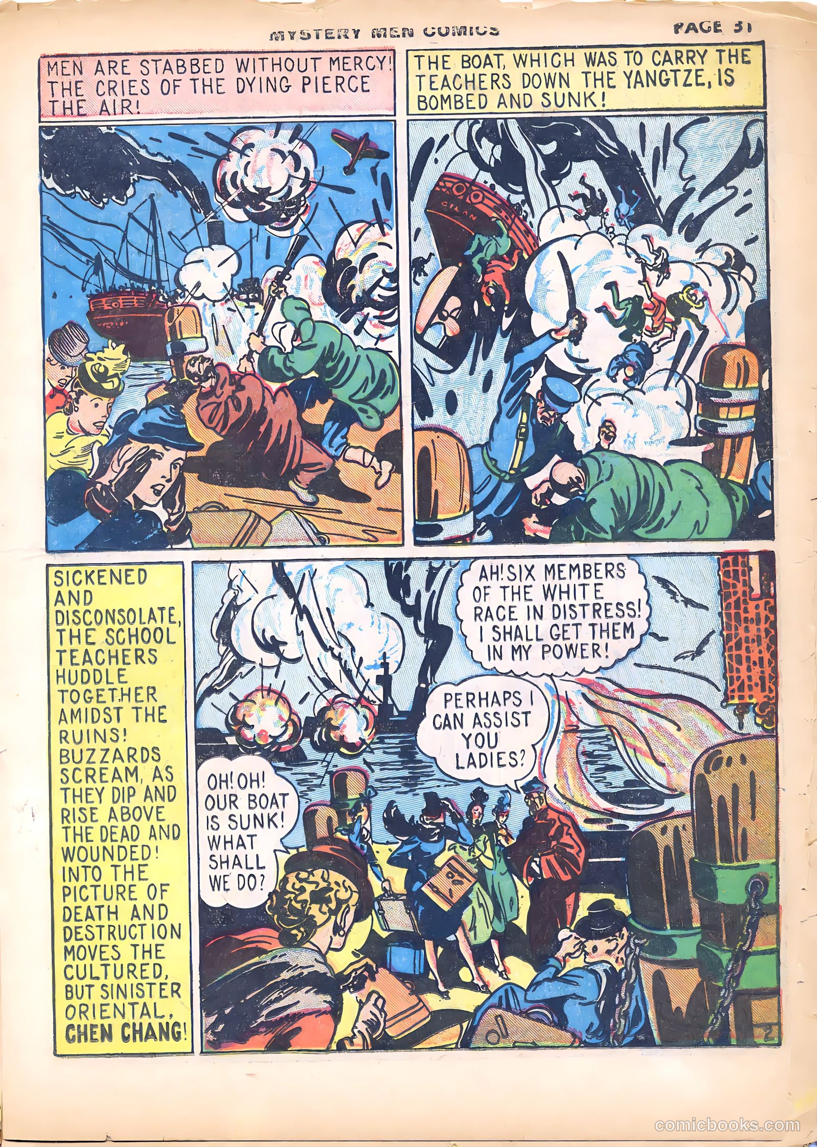Mystery Men Comics #7 (1940) — page 33 of 68