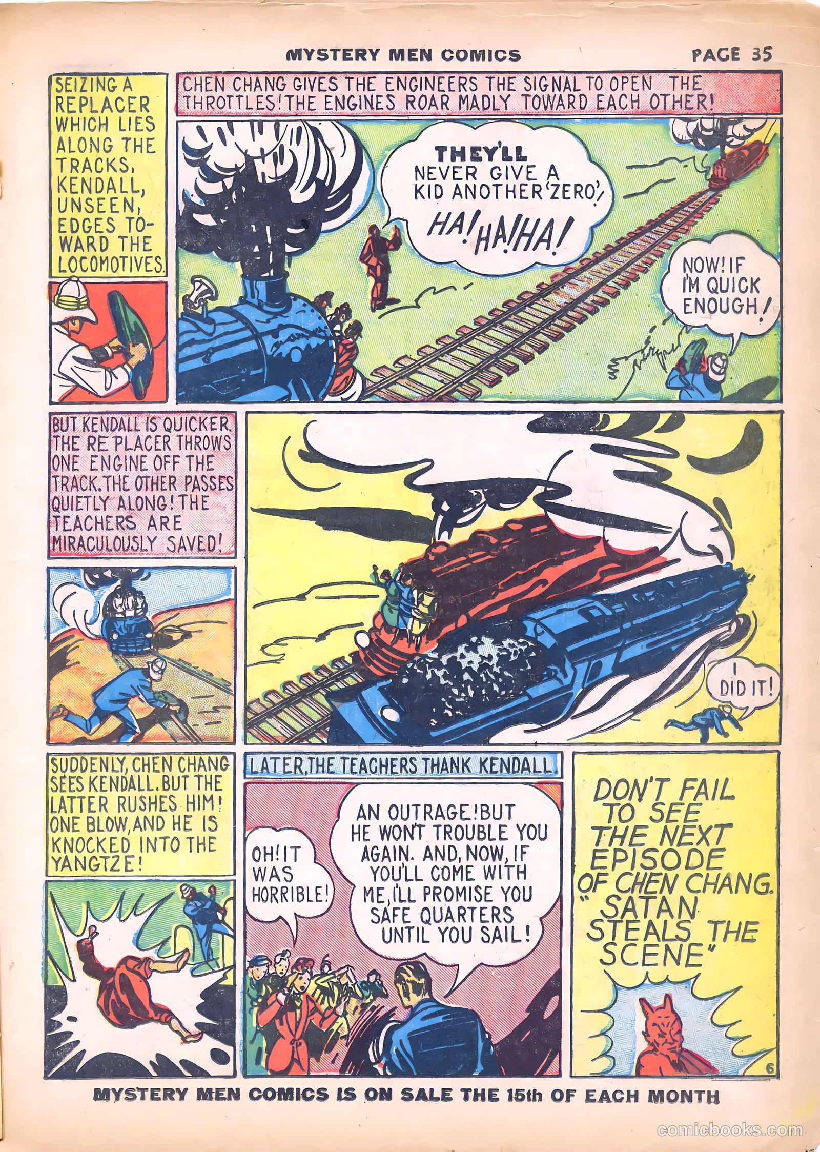 Mystery Men Comics #7 (1940) — page 37 of 68