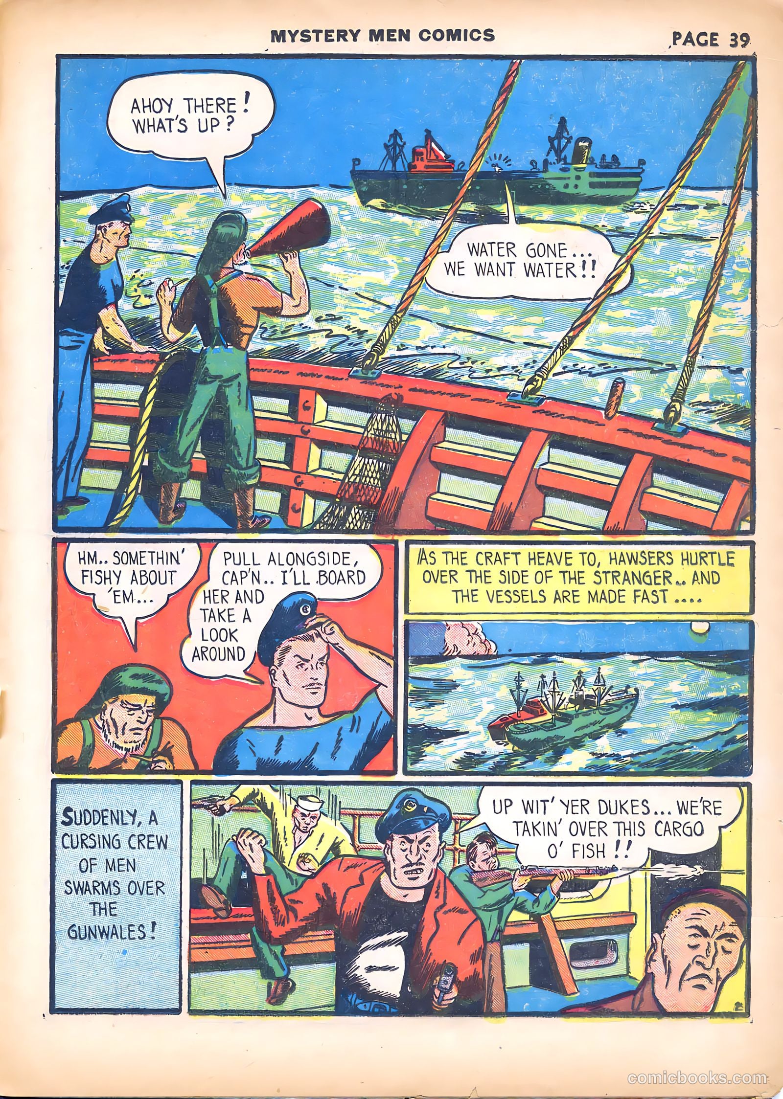 Mystery Men Comics #7 (1940) — page 41 of 68