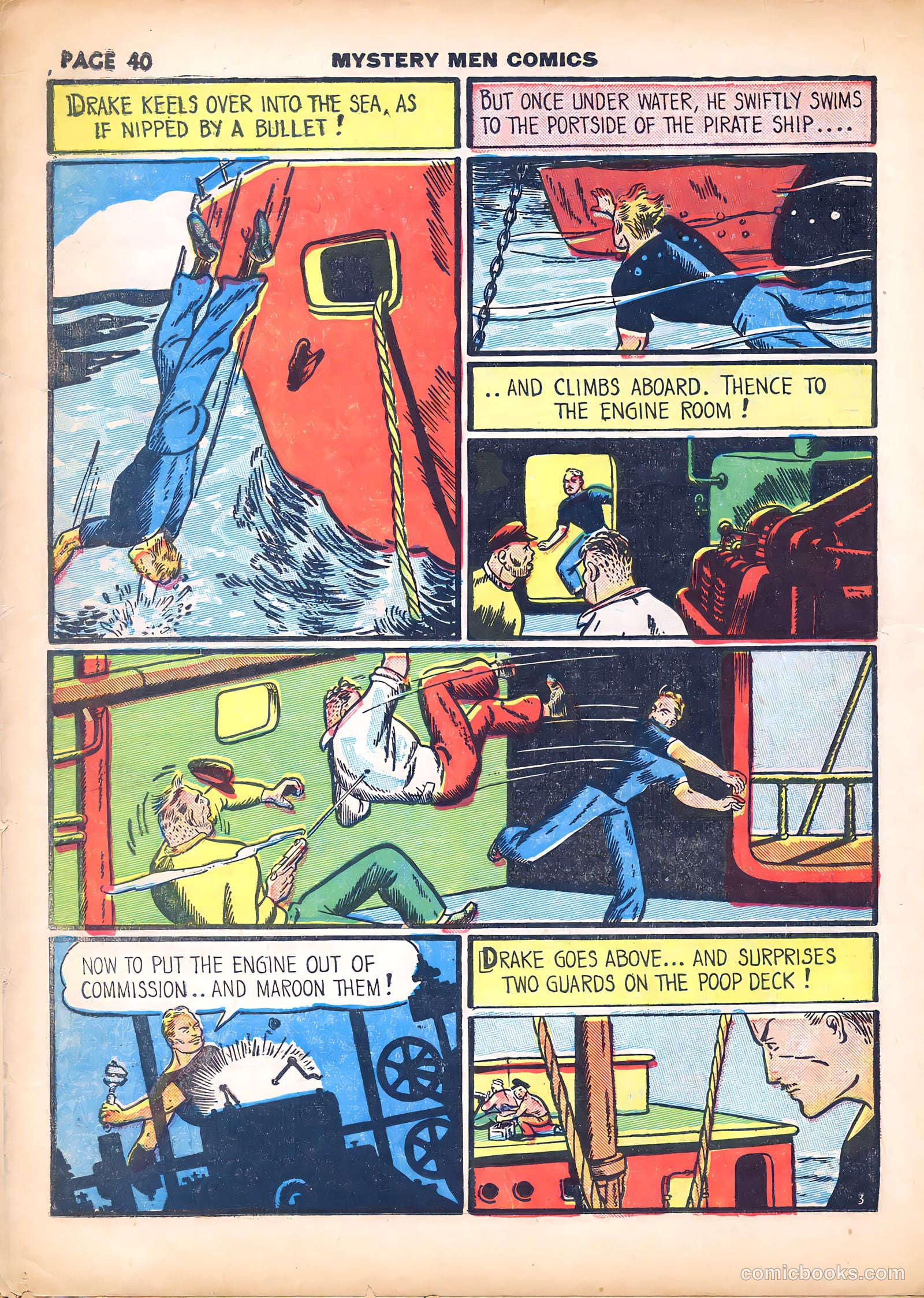 Mystery Men Comics #7 (1940) — page 42 of 68