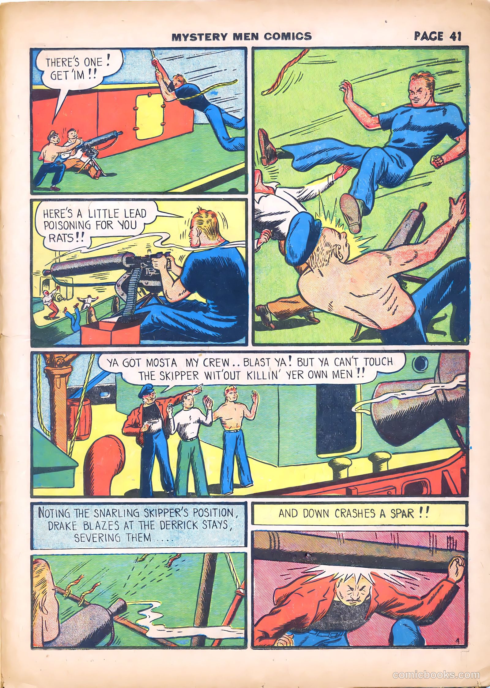 Mystery Men Comics #7 (1940) — page 43 of 68