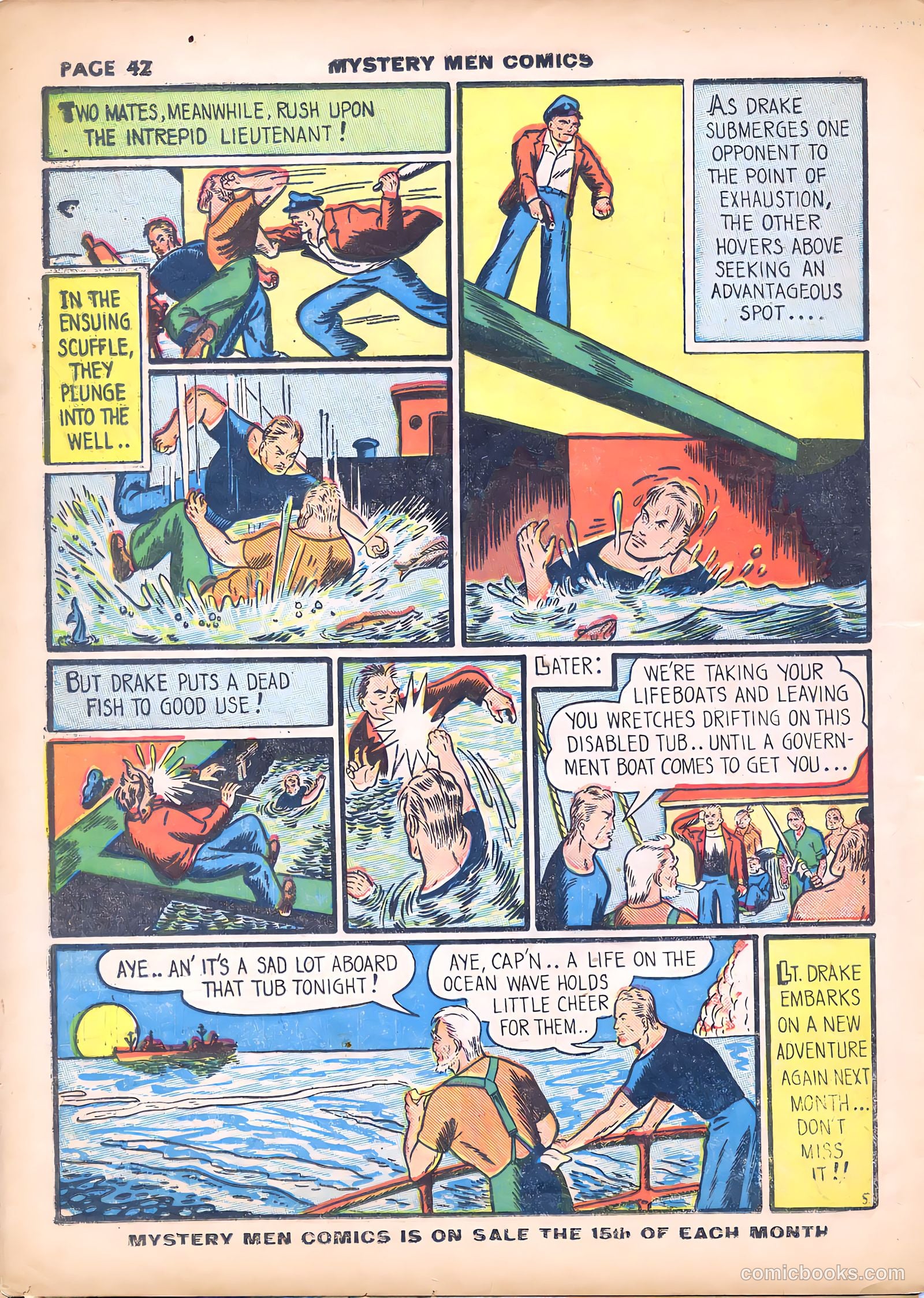 Mystery Men Comics #7 (1940) — page 44 of 68