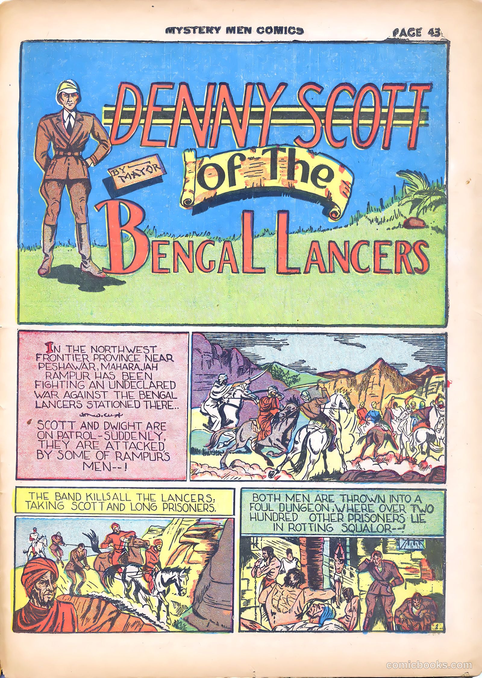 Mystery Men Comics #7 (1940) — page 45 of 68