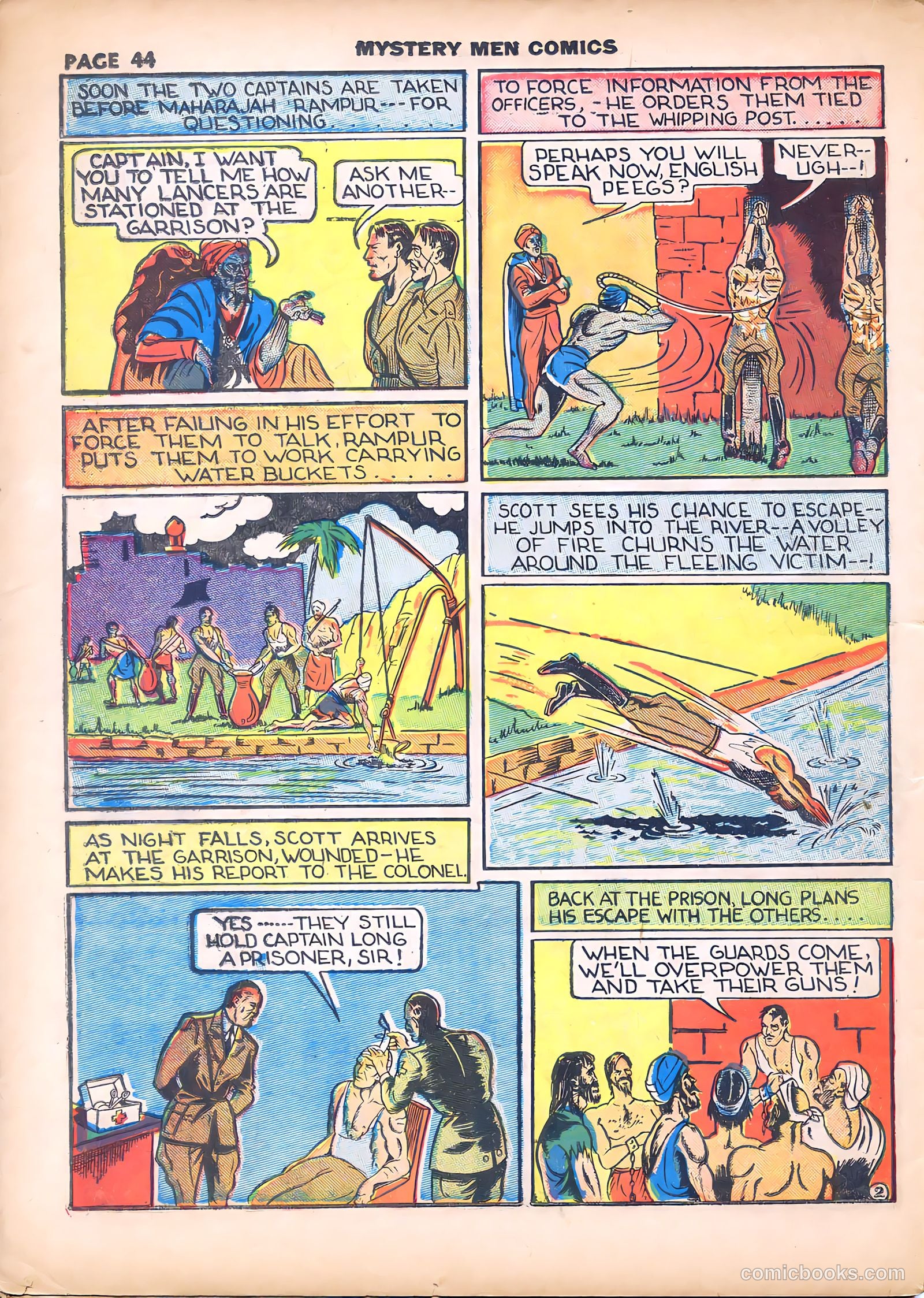 Mystery Men Comics #7 (1940) — page 46 of 68