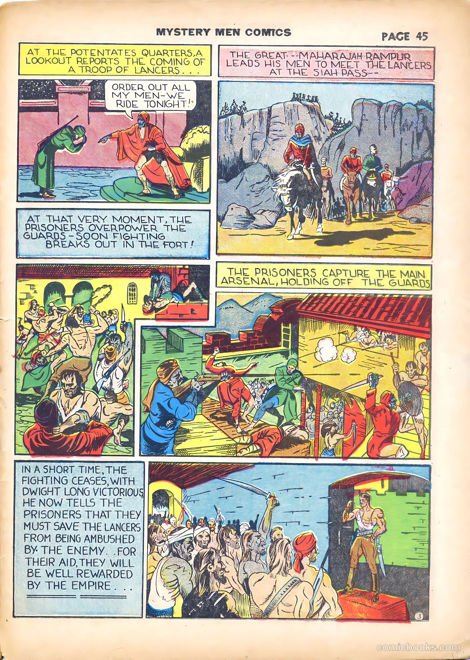 Mystery Men Comics #7 (1940) — page 47 of 68