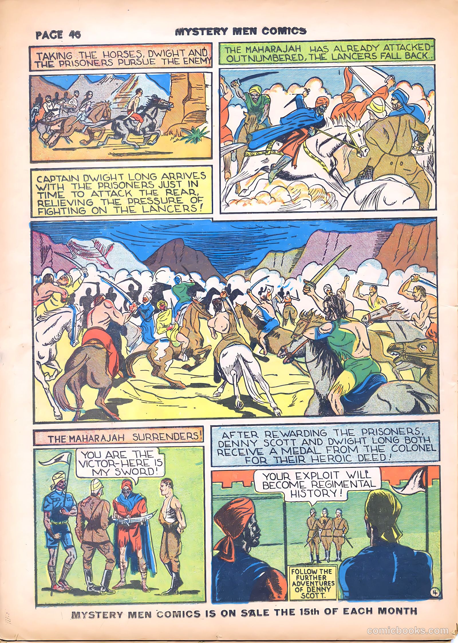 Mystery Men Comics #7 (1940) — page 48 of 68