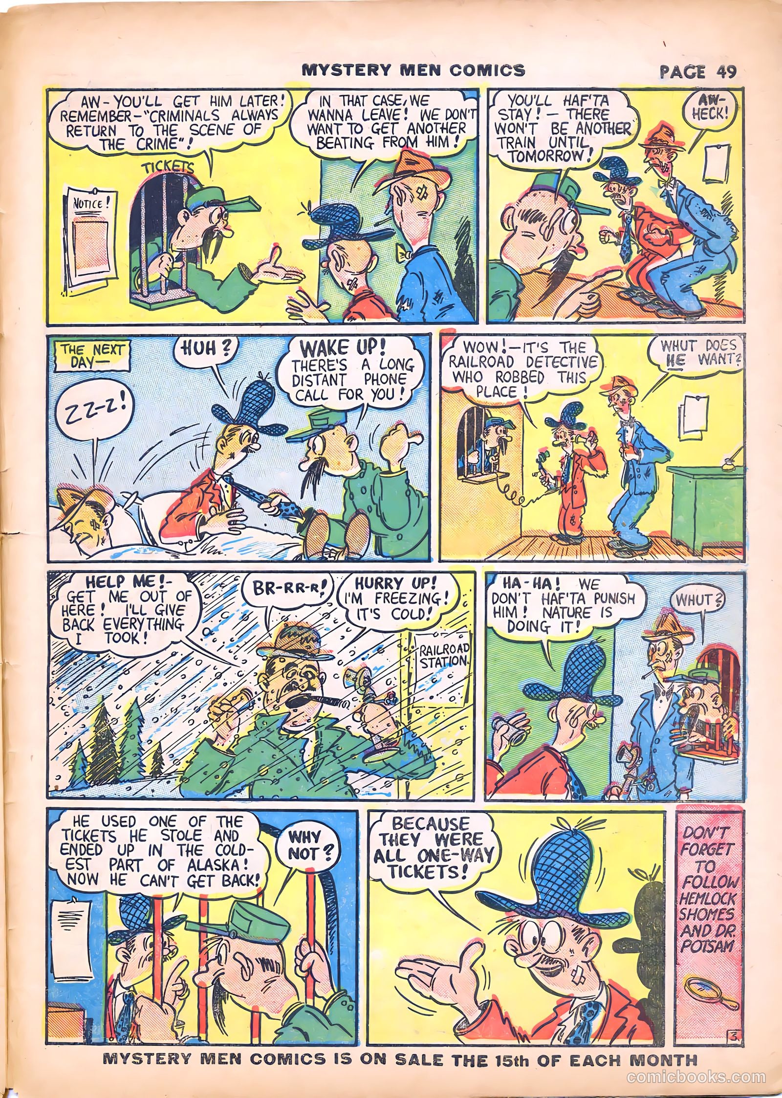 Mystery Men Comics #7 (1940) — page 51 of 68