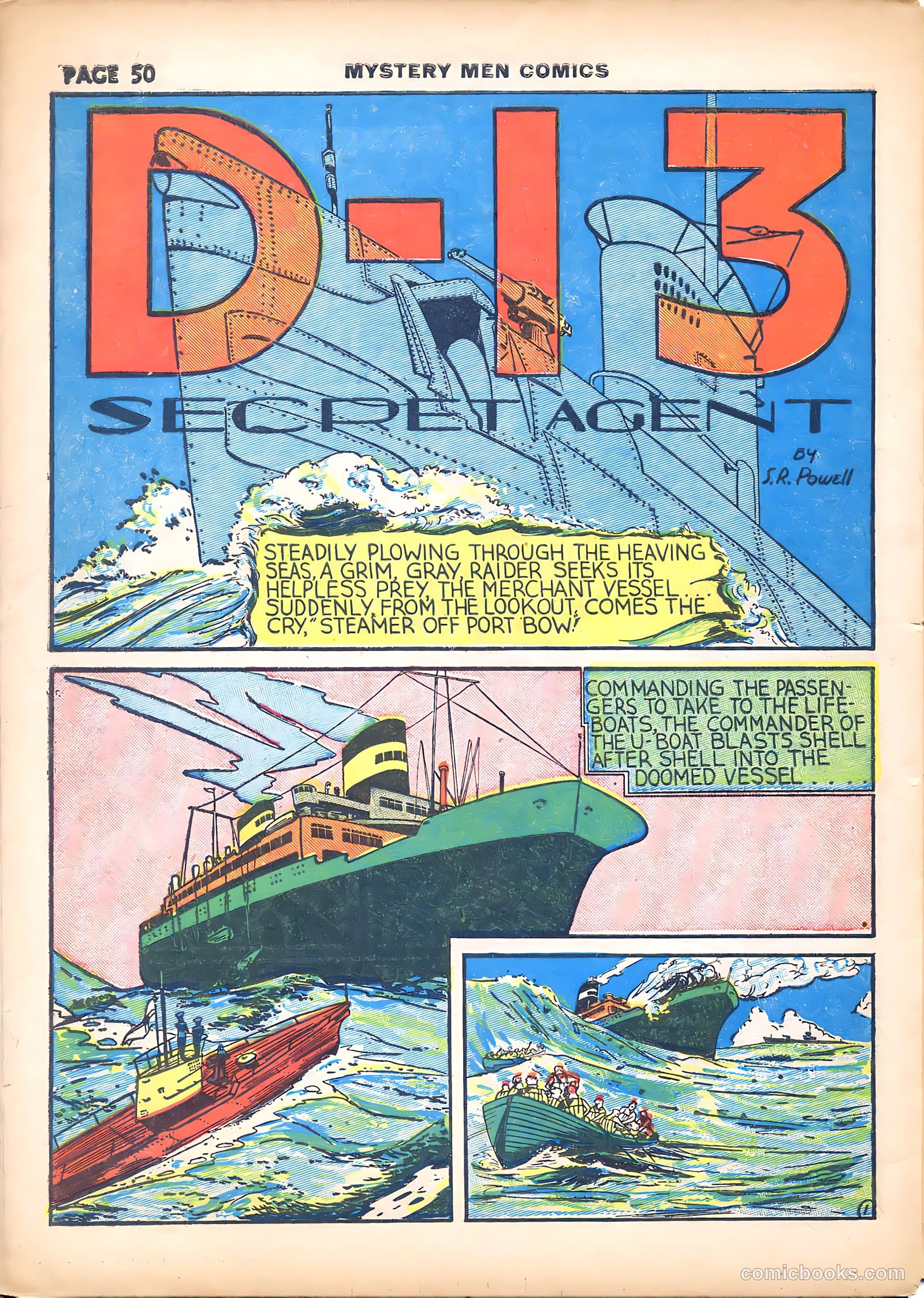 Mystery Men Comics #7 (1940) — page 52 of 68