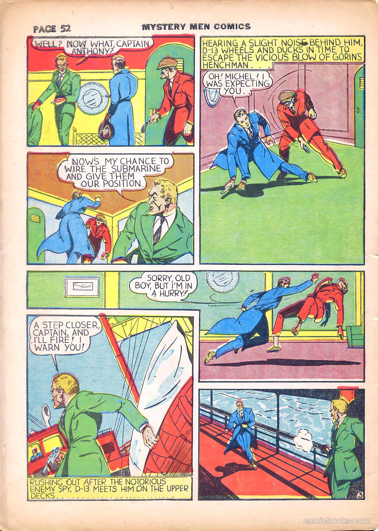 Mystery Men Comics #7 (1940) — page 54 of 68