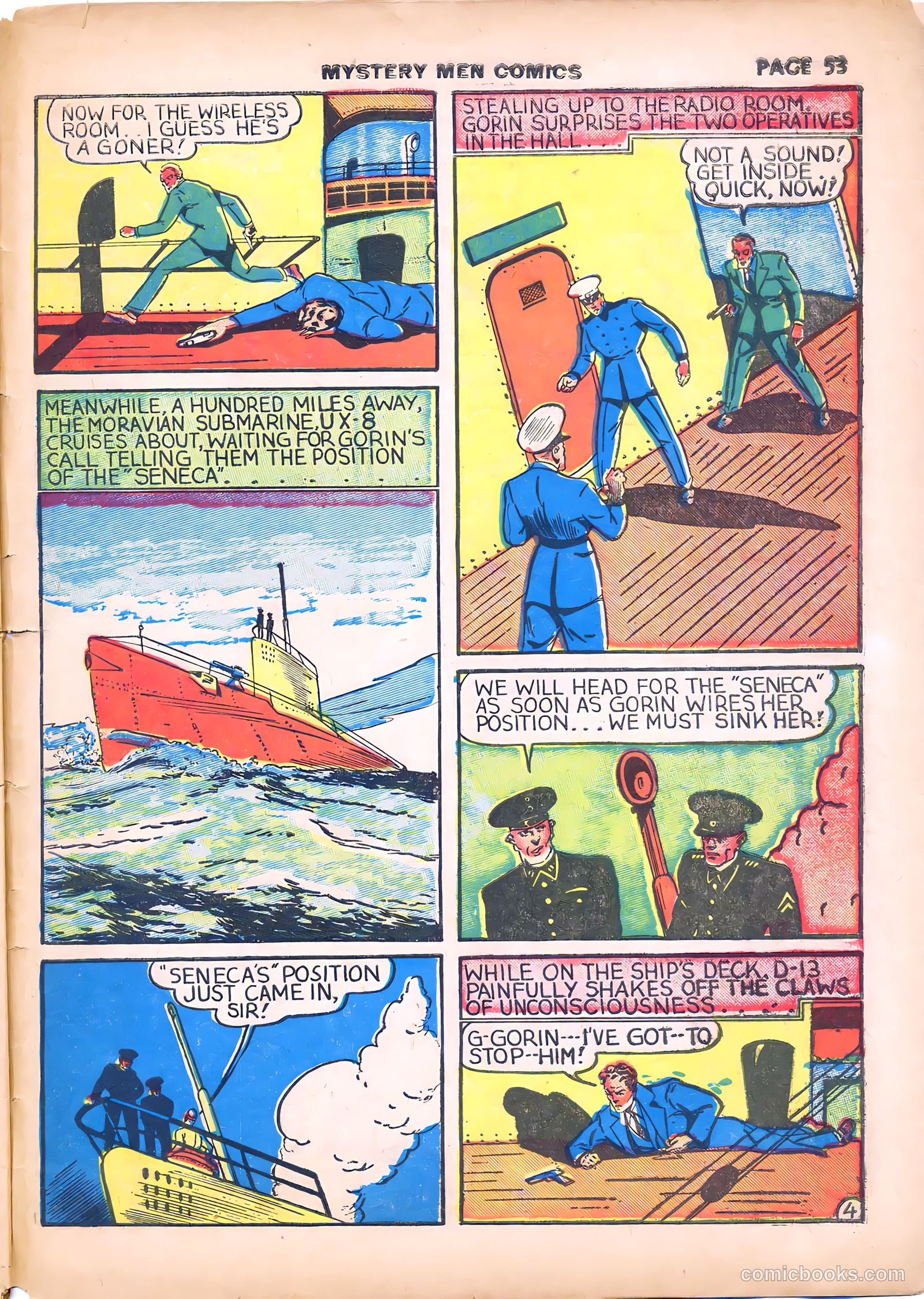 Mystery Men Comics #7 (1940) — page 55 of 68
