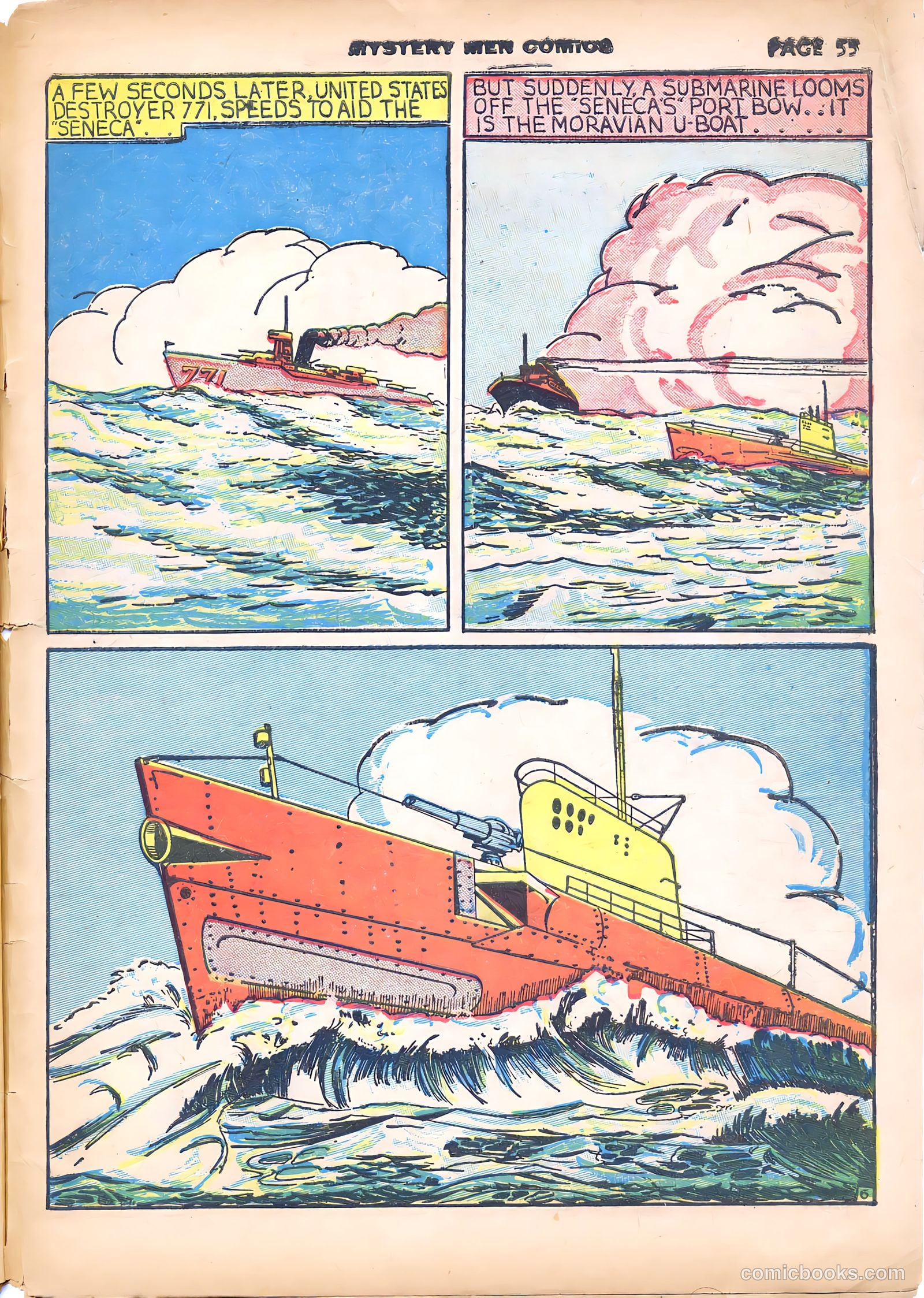 Mystery Men Comics #7 (1940) — page 57 of 68