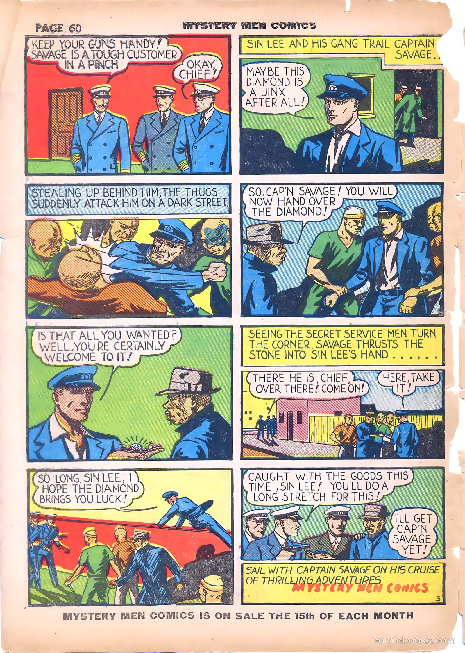 Mystery Men Comics #7 (1940) — page 62 of 68