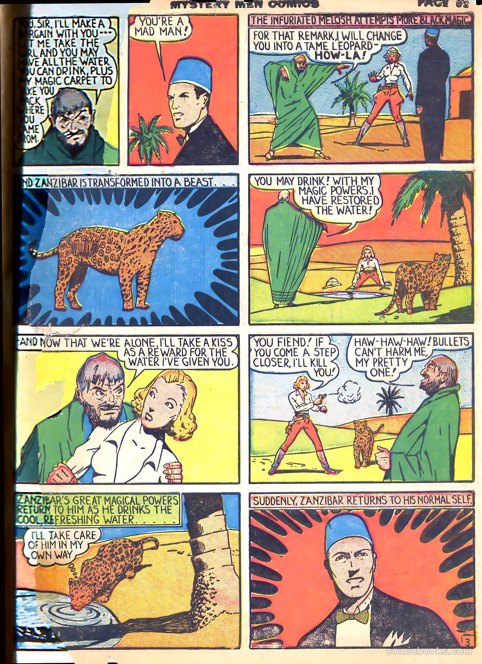 Mystery Men Comics #7 (1940) — page 65 of 68